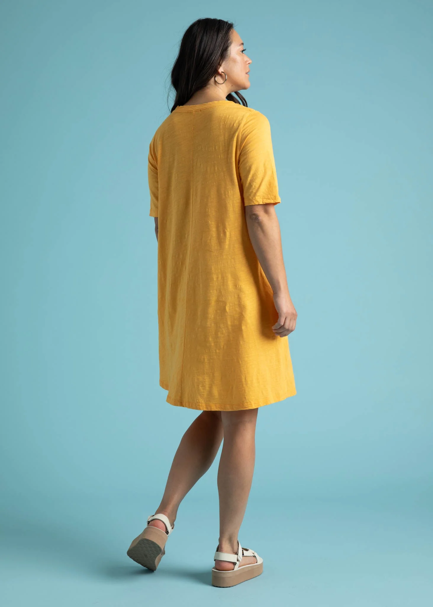 Good Tee Dress - Mango - Image 4