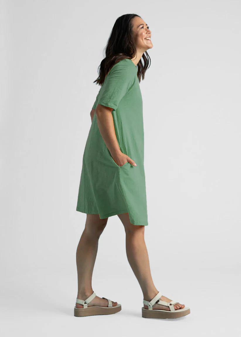 Good Tee Dress - Watercress - Image 2