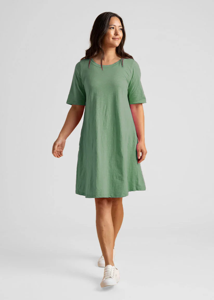 Good Tee Dress - Watercress - Image 3