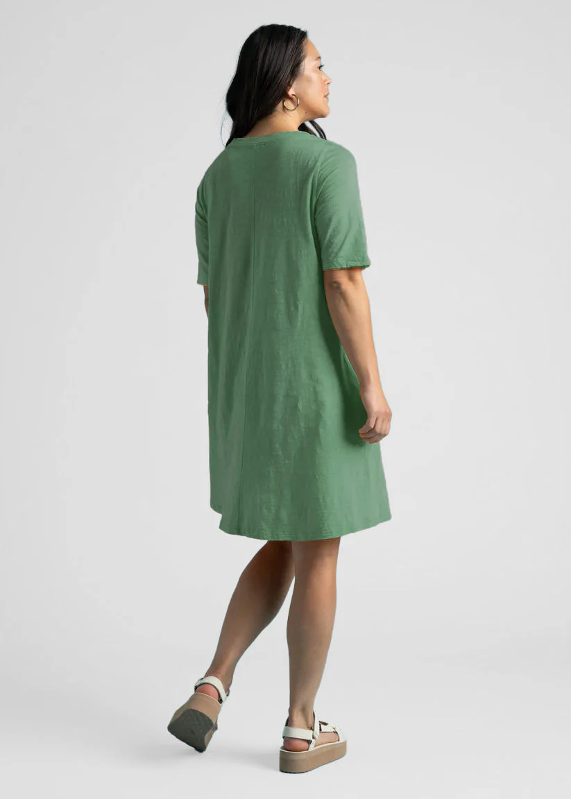 Good Tee Dress - Watercress - Image 4