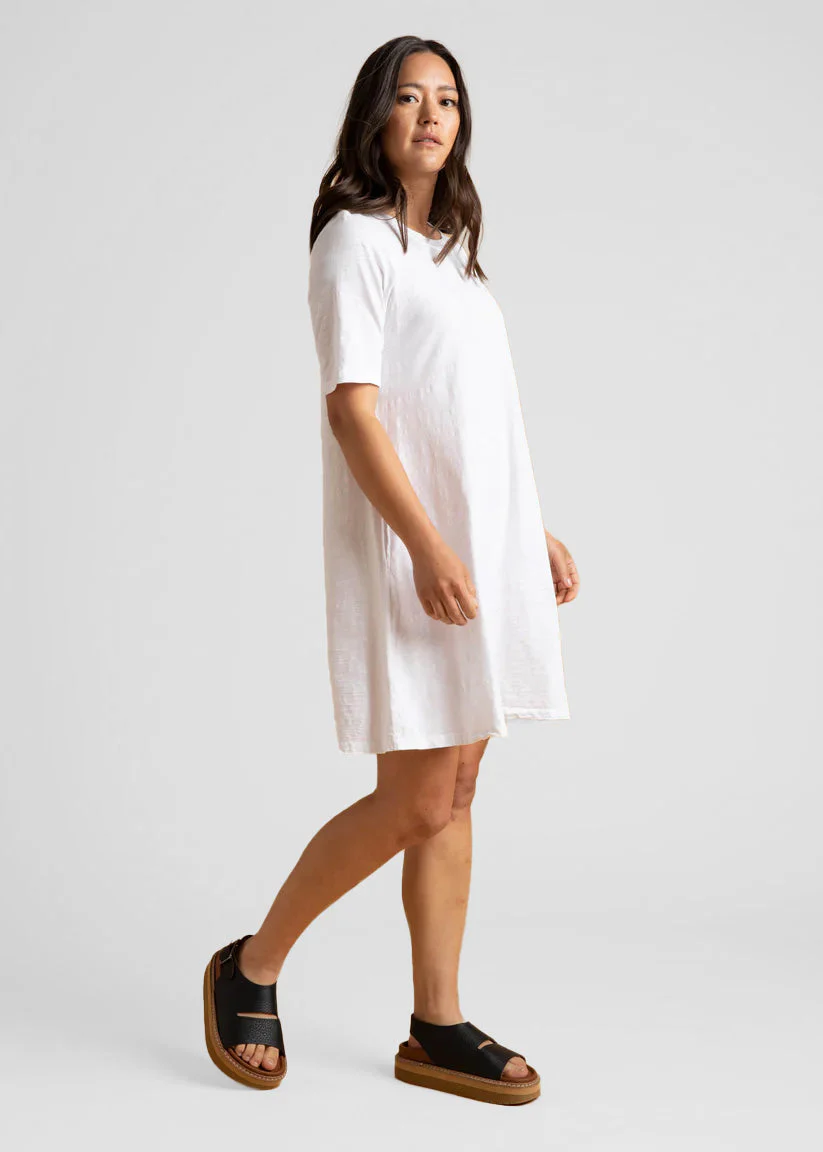 Good Tee Dress - White - Image 2