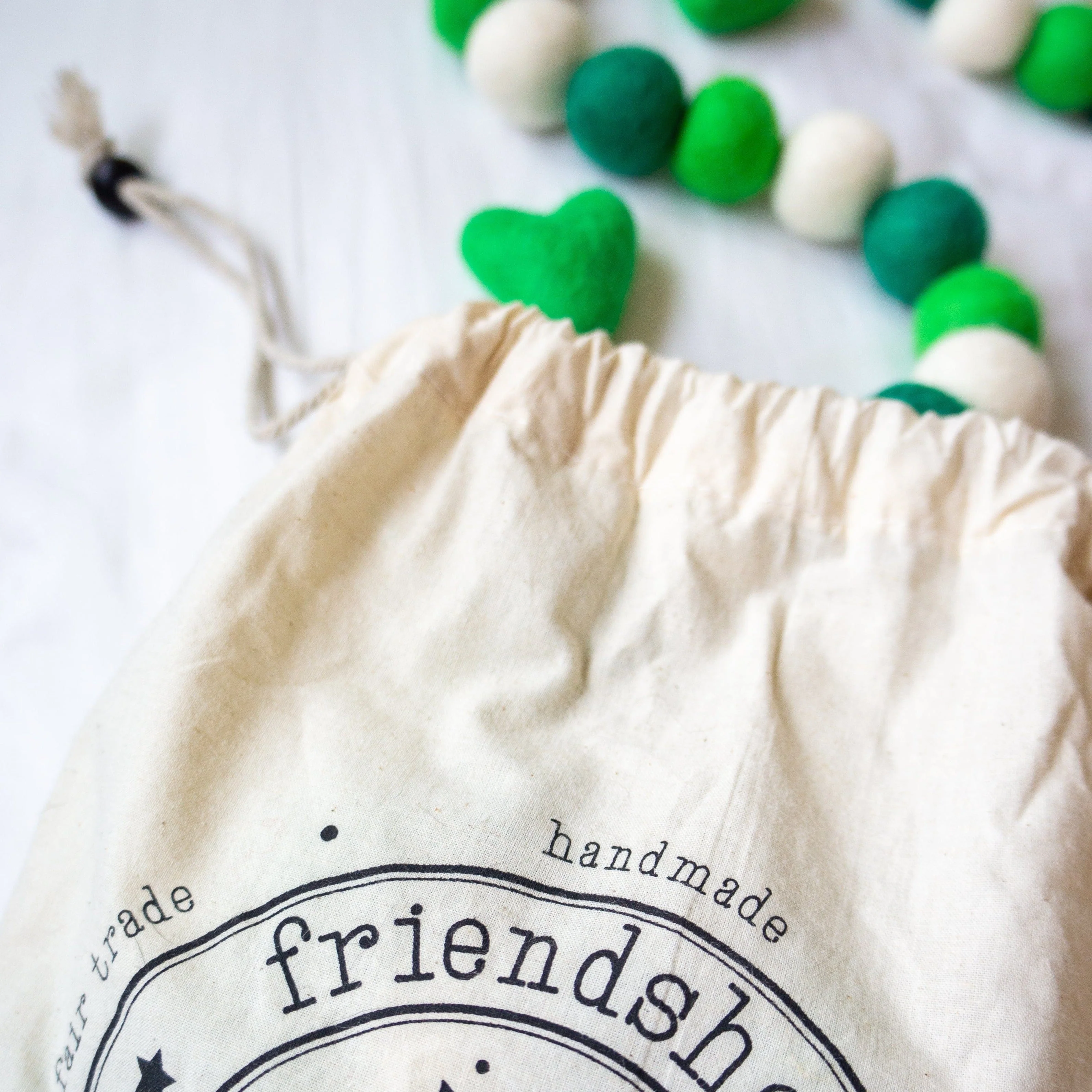Green Leprechaun St. Patrick's Day - Eco Garland - Image 3