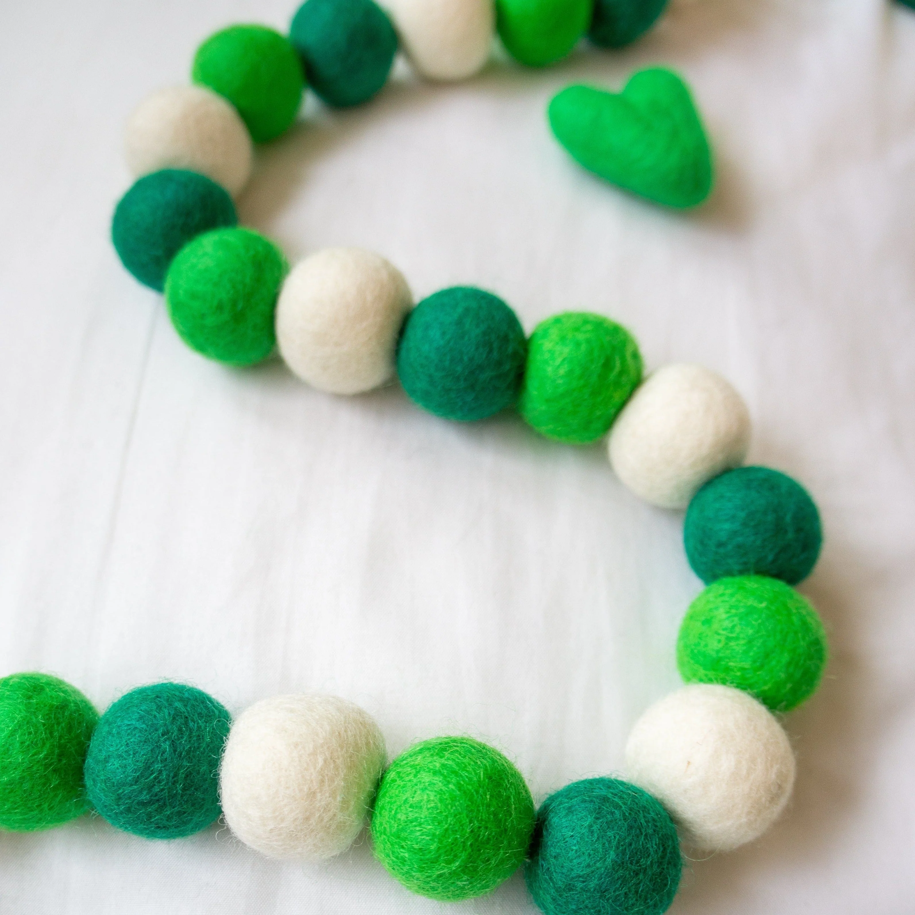 Green Leprechaun St. Patrick's Day - Eco Garland - Image 5