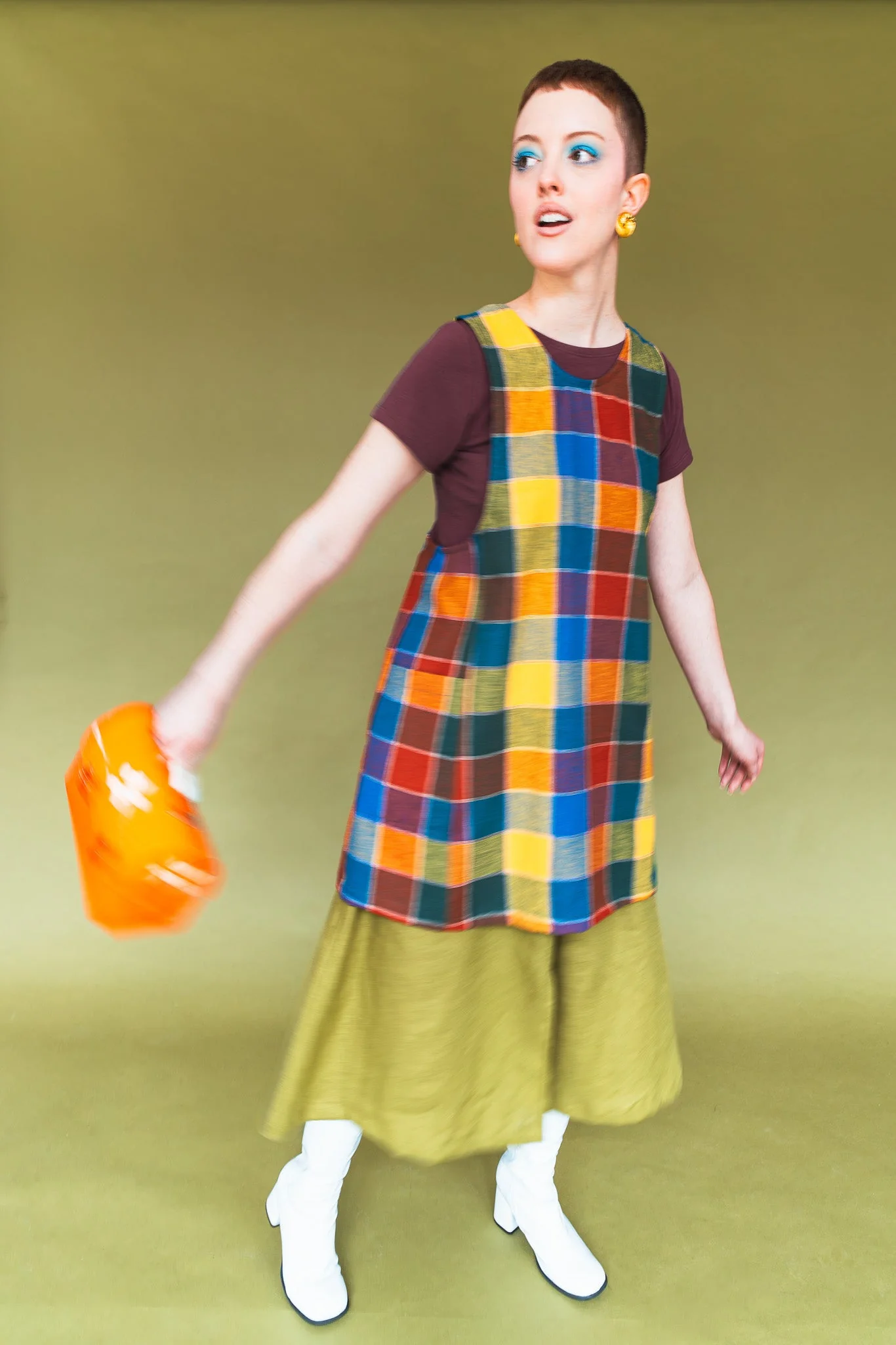 Greenhouse Apron in Kaleidoscope