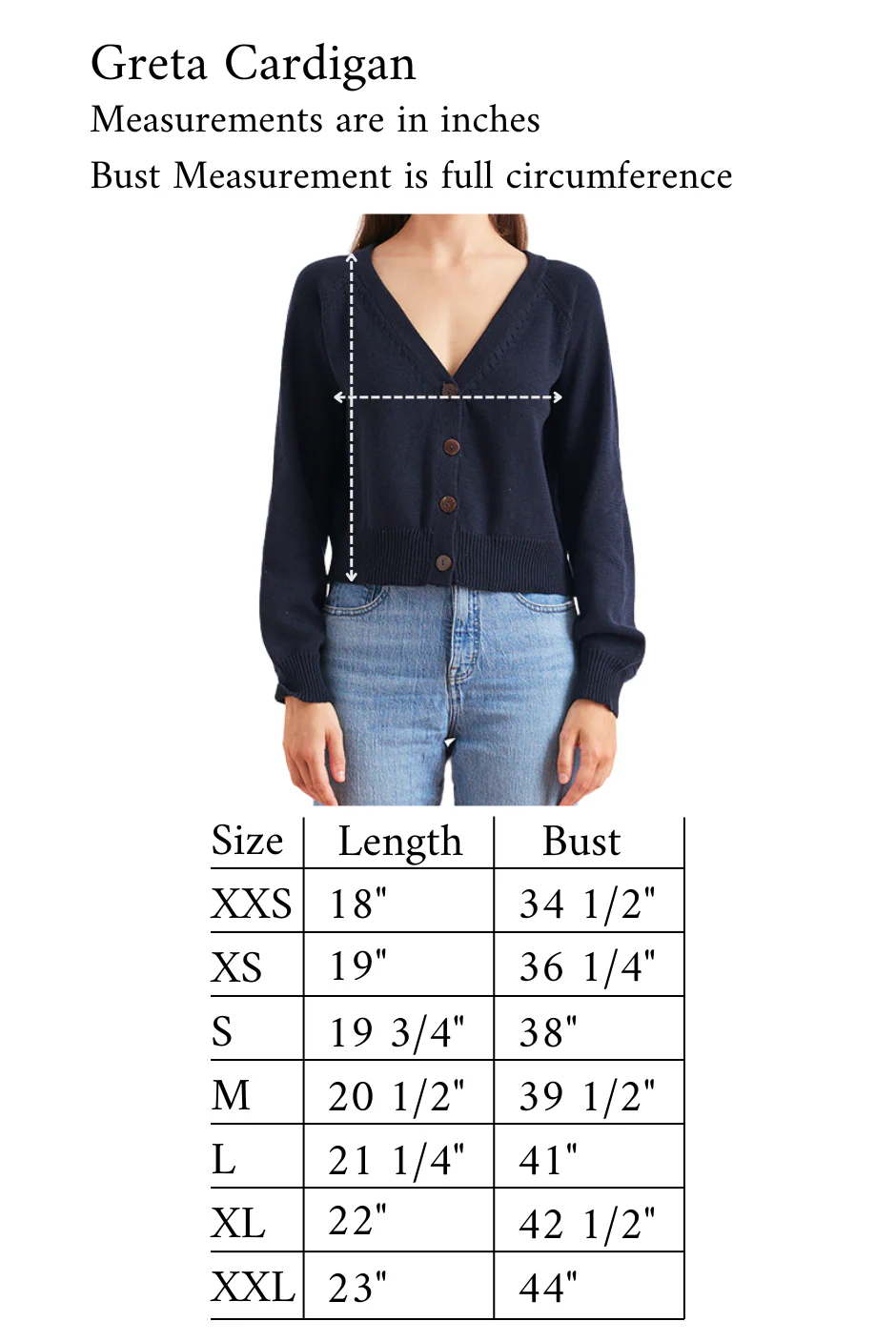 Greta Cardigan in Midnight Navy - Image 6