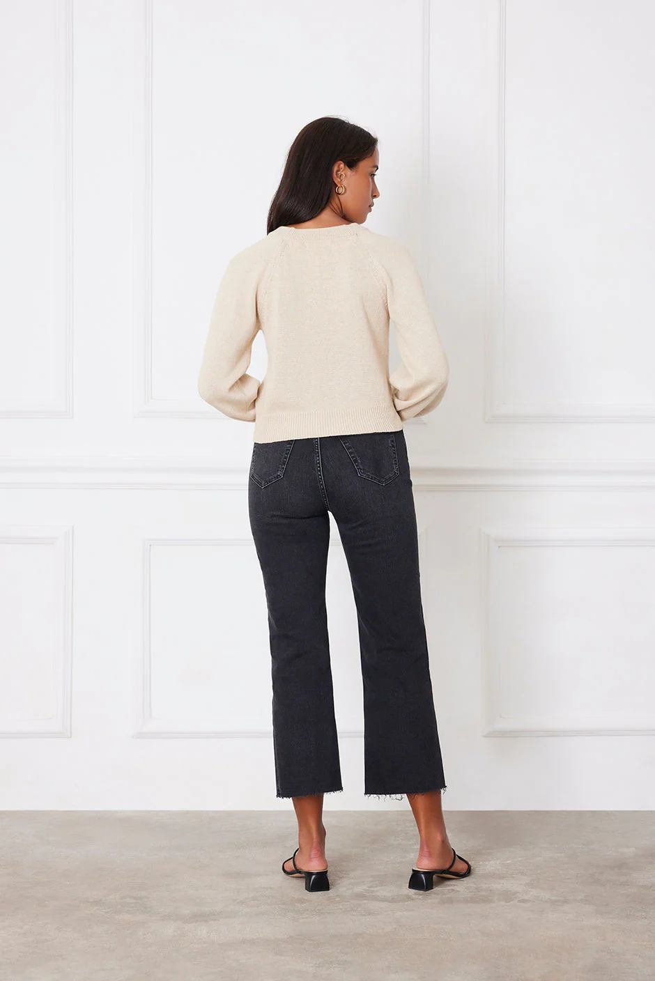 Greta Cardigan in Sand - Image 4