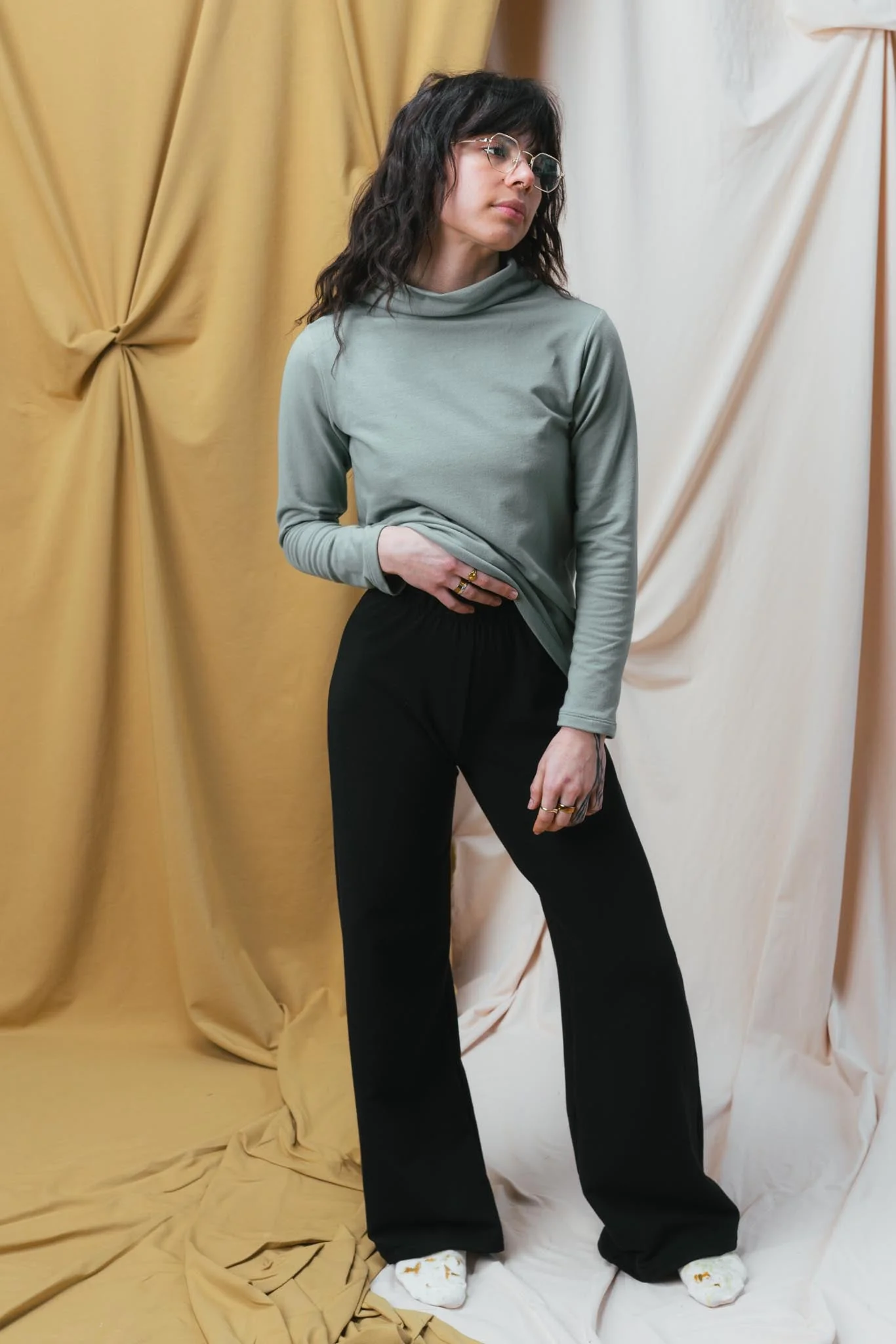 Greta Pant in Licorice - Image 2