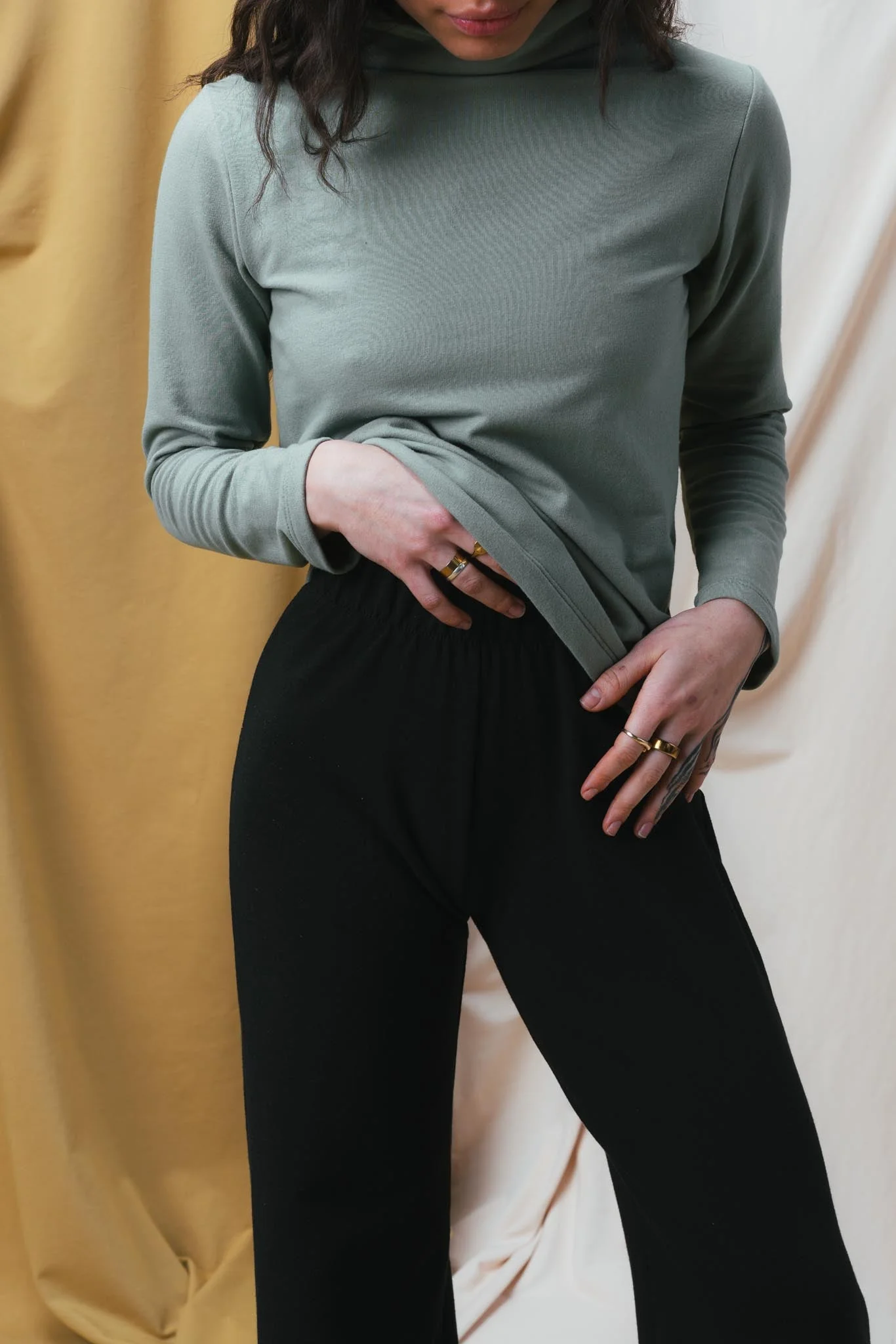 Greta Pant in Licorice - Image 3