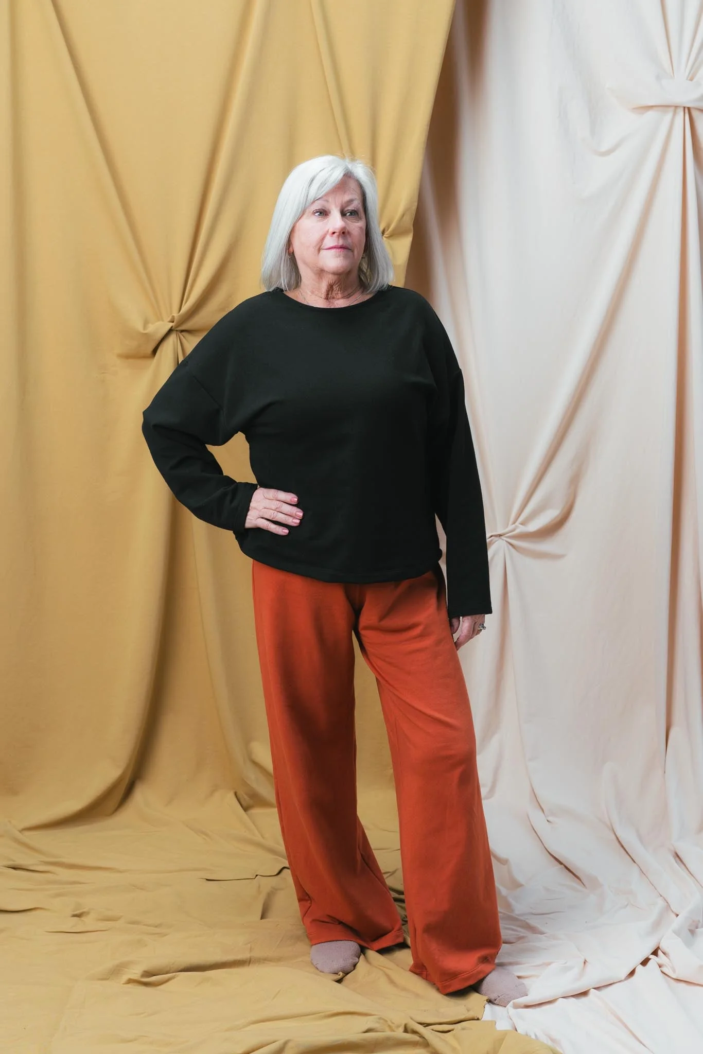 Greta Pant in Persimmon - Image 2