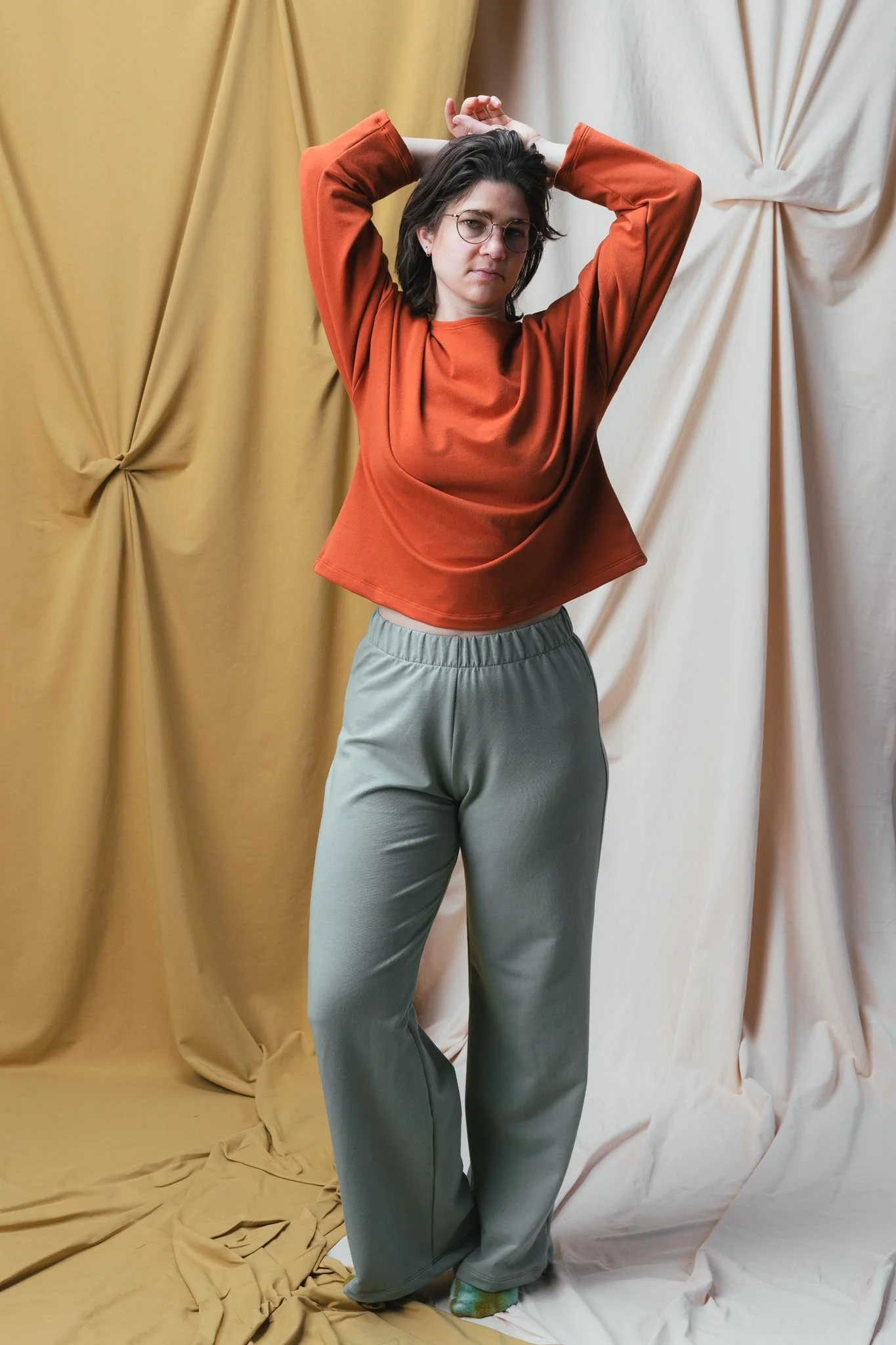 Greta Pant in Pistachio - Image 3