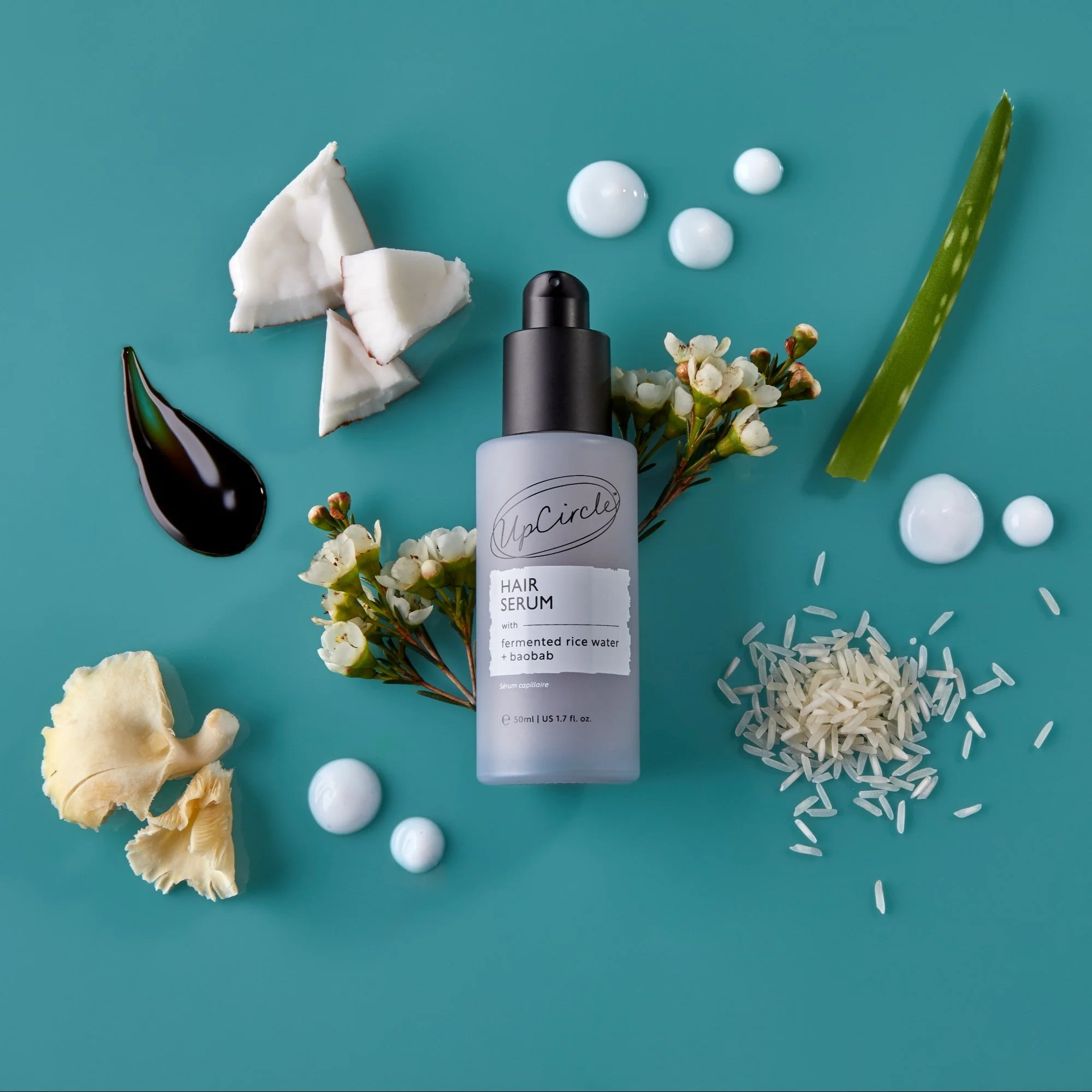 Hair Serum with Fermented Rice Water + Baobab - Image 8