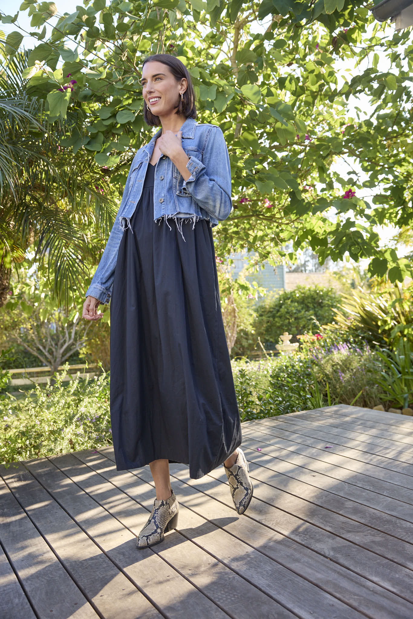 Hamptons Dress - Black - Image 7