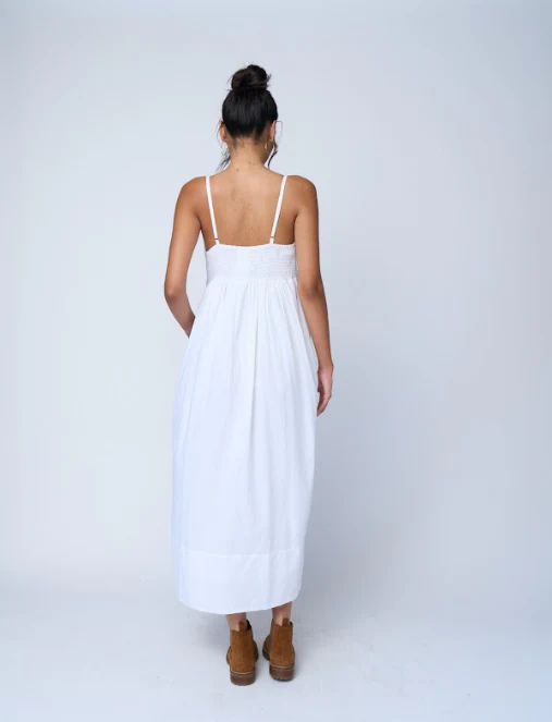 Hamptons Dress - Natural White - Image 10