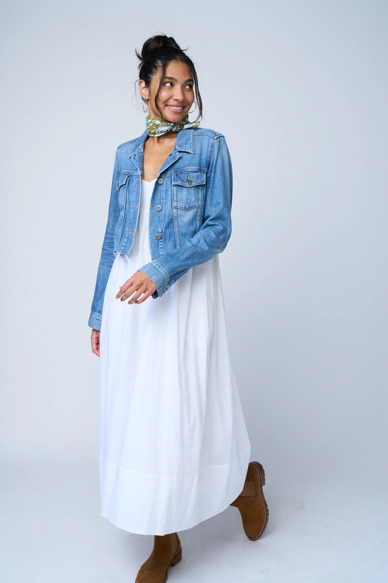 Hamptons Dress - Natural White - Image 14