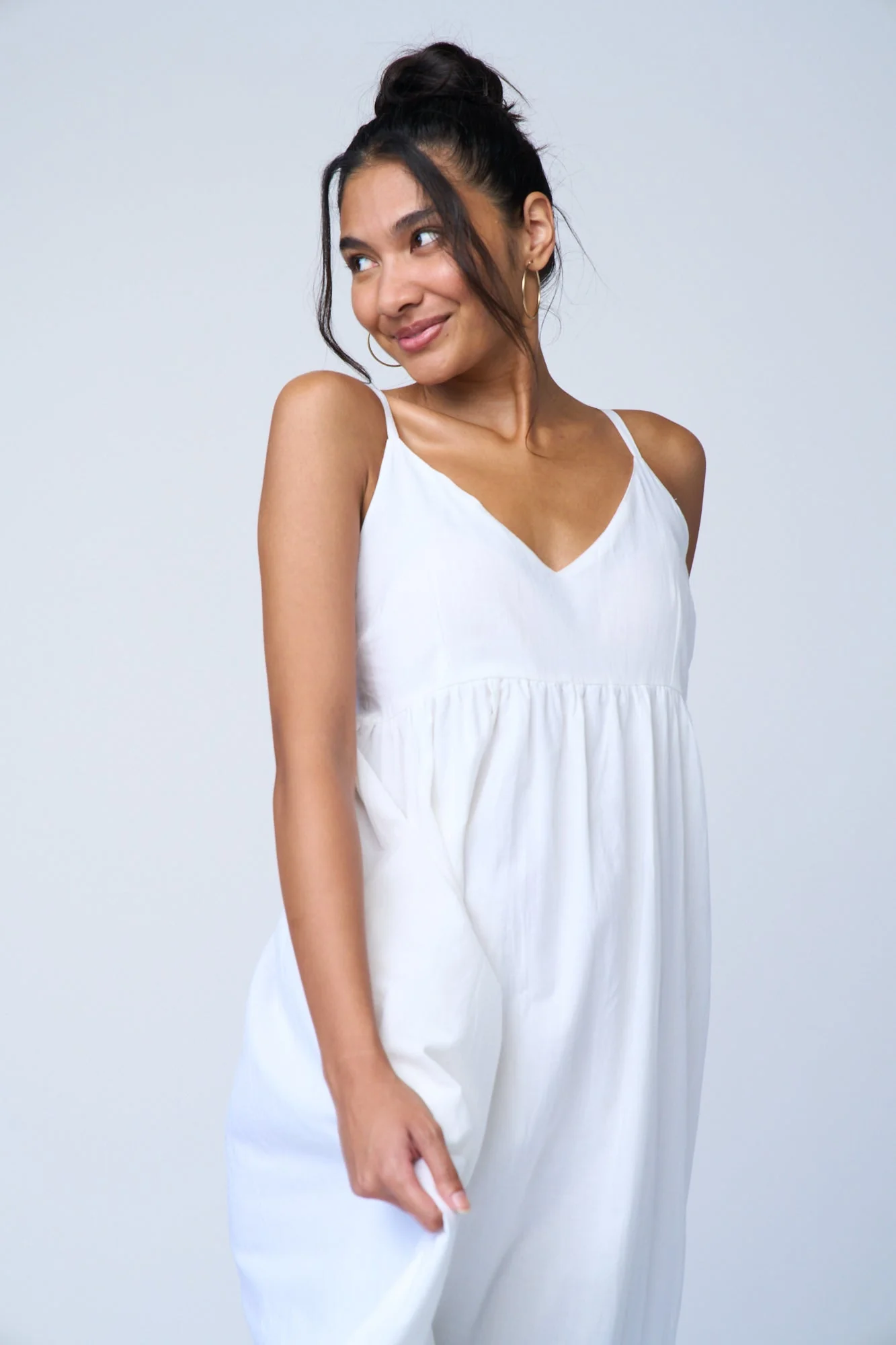 Hamptons Dress - Natural White - Image 3
