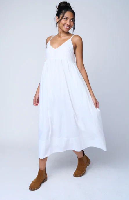 Hamptons Dress - Natural White - Image 6