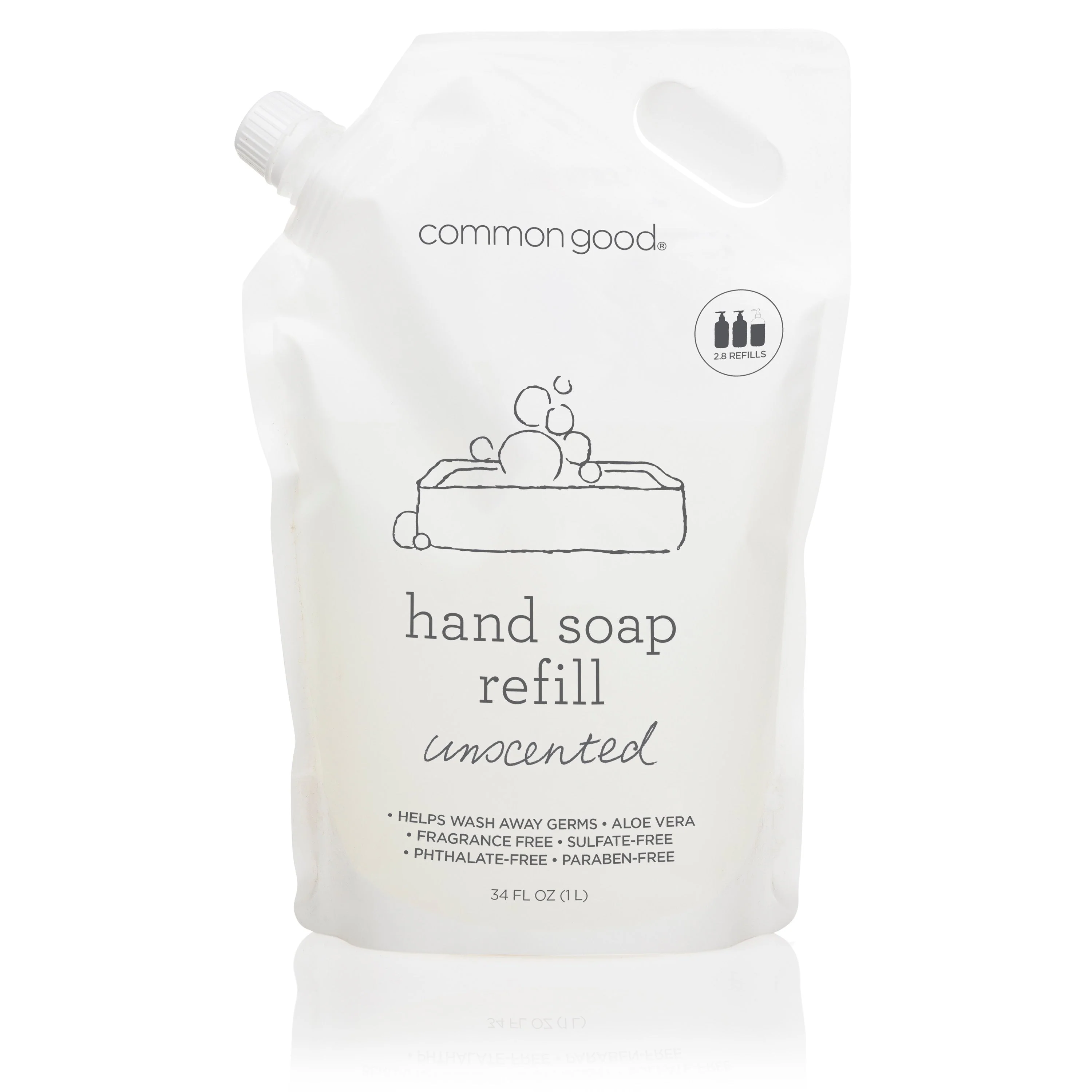 Hand Soap Refill Pouch, 34 Fl Oz - Image 5