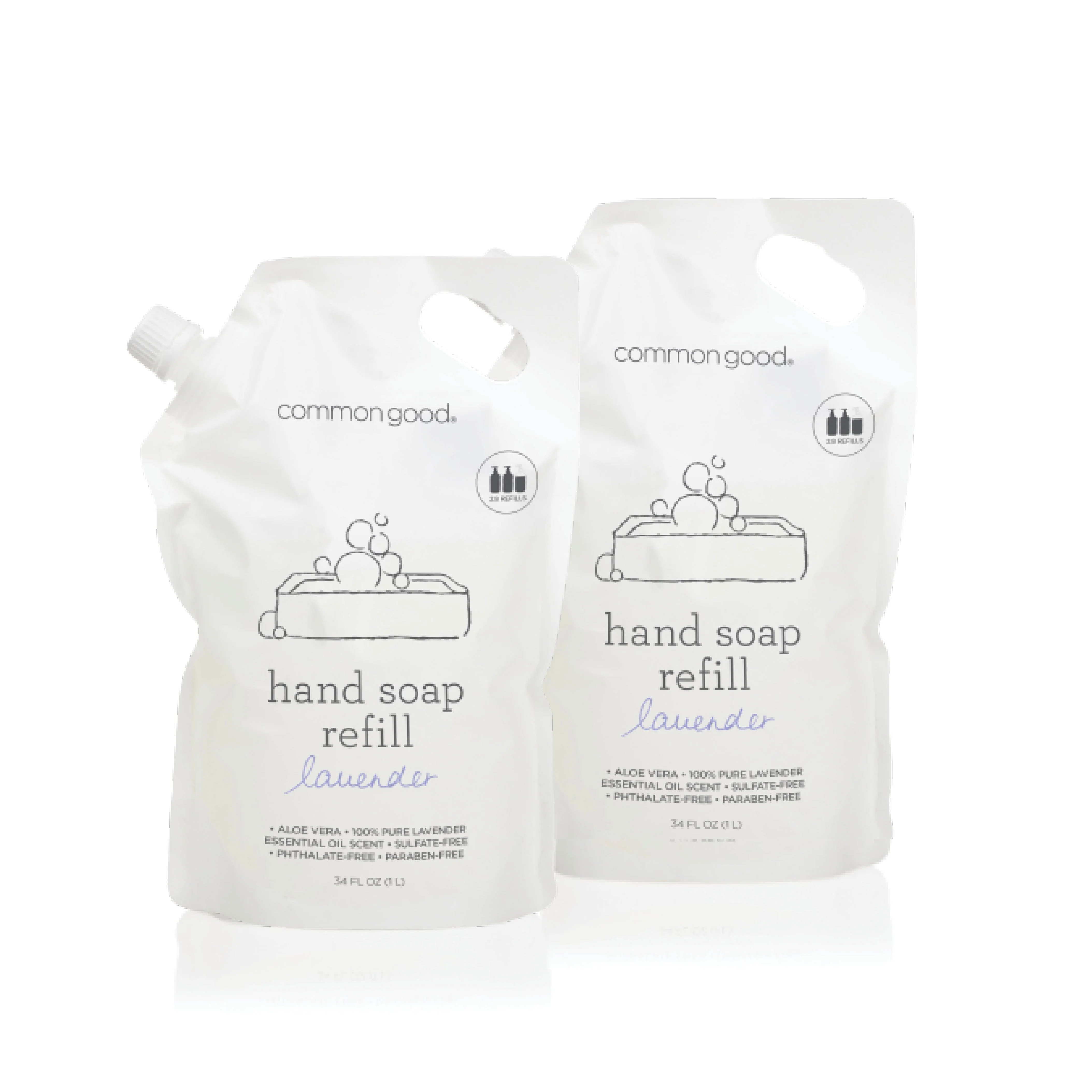 Hand Soap Refill Pouch, 34 Fl Oz - Image 7