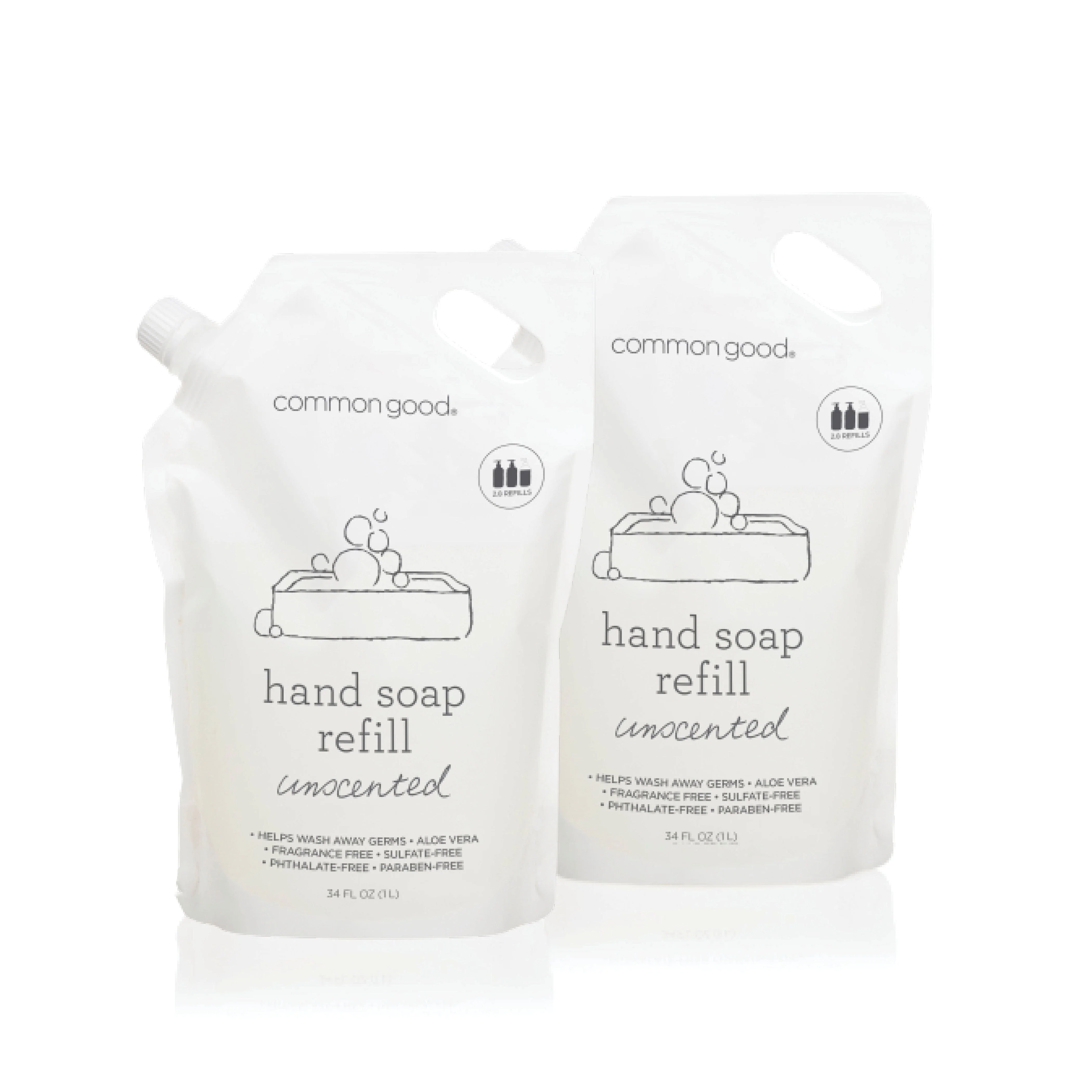 Hand Soap Refill Pouch, 34 Fl Oz - Image 8