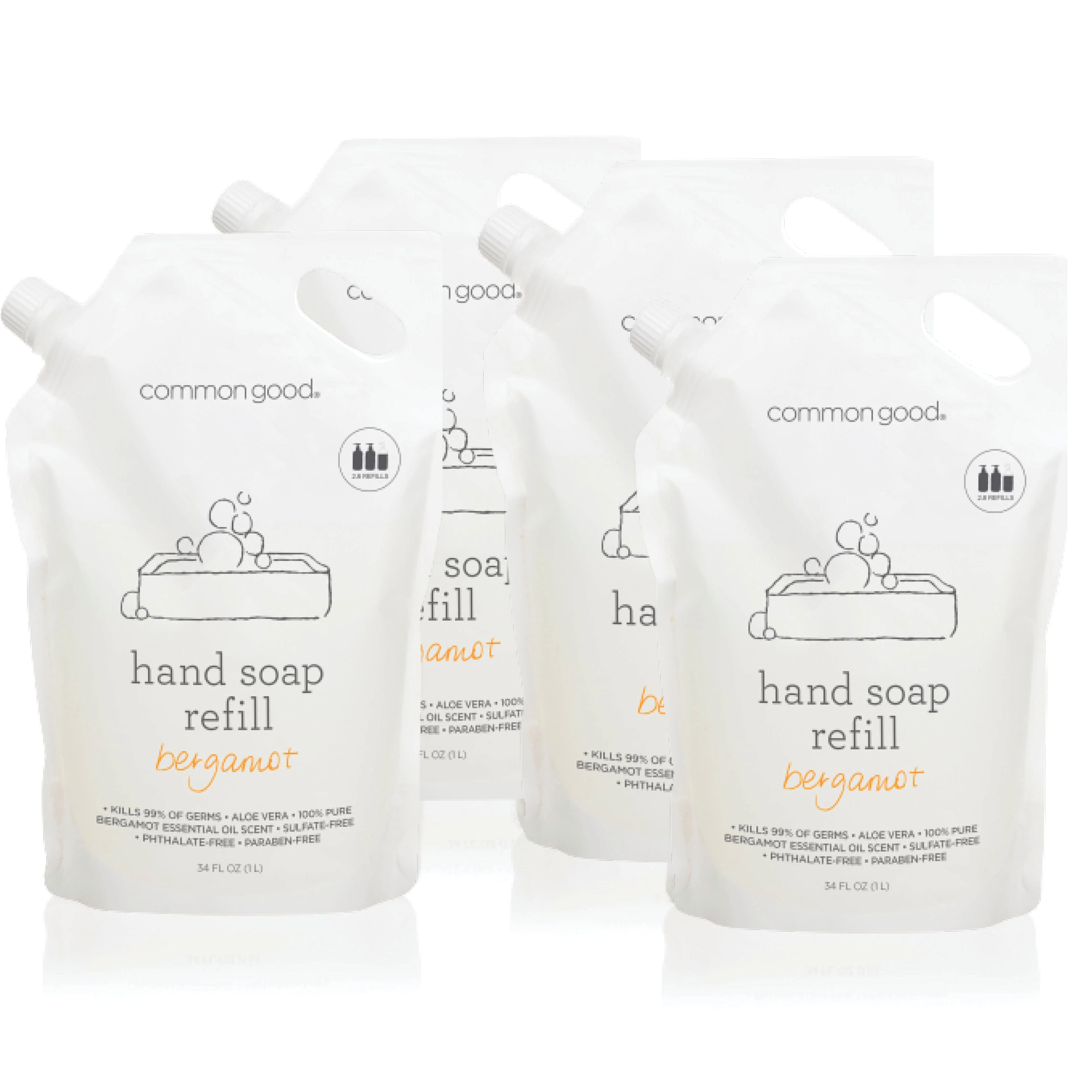 Hand Soap Refill Pouch, 34 Fl Oz - Image 9
