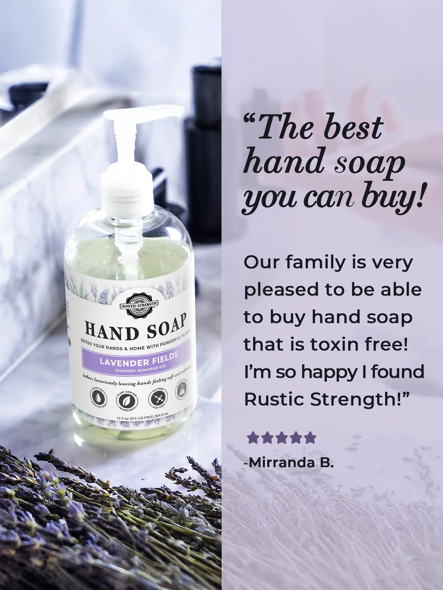 Hand Soap | Soothing Herbs - Image 3