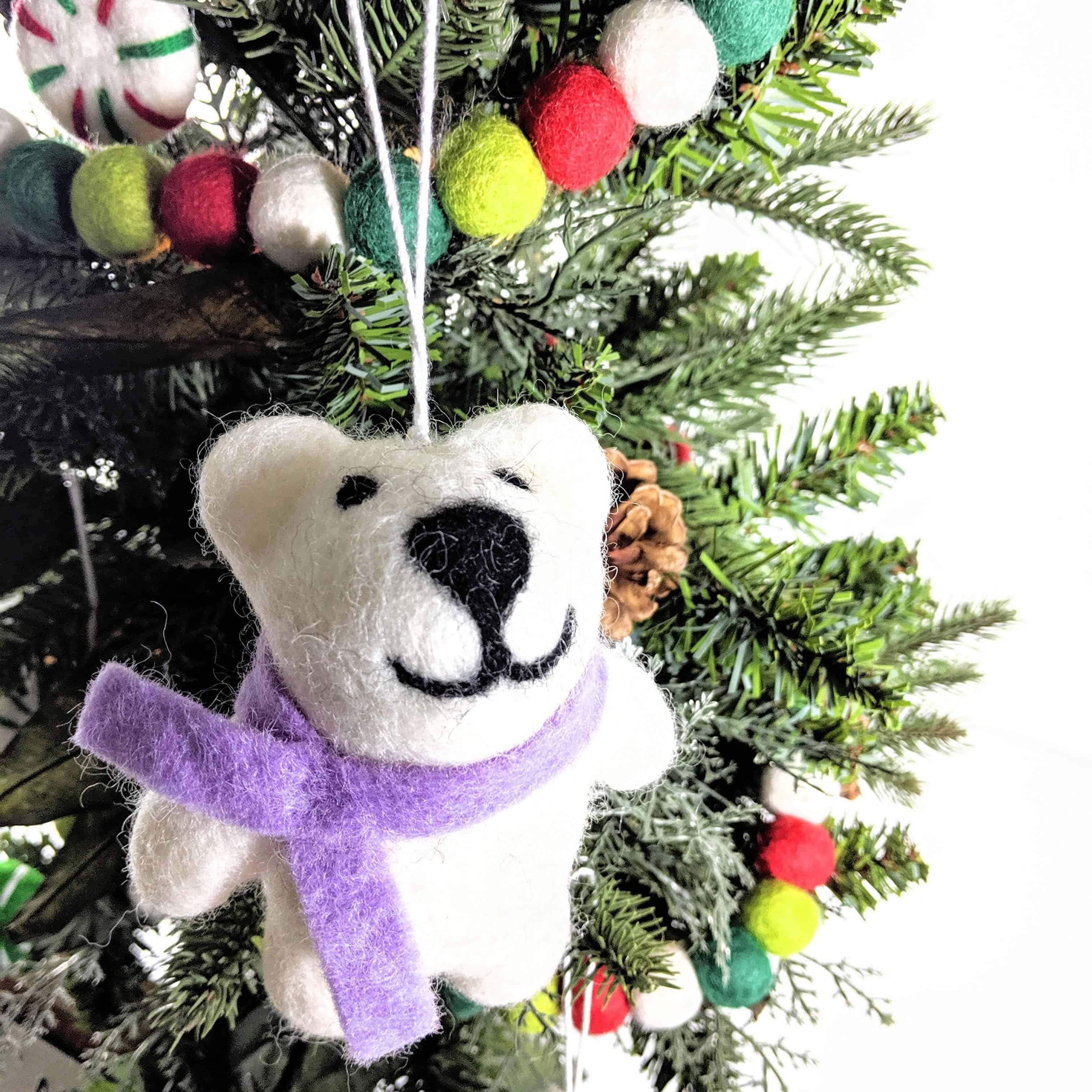 HAPPY BEARS Eco Ornaments - Set of 2 - Image 6