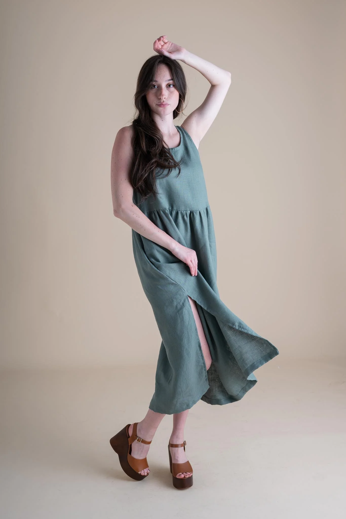 Hawthorn Dress (Updated) in Agave - Image 2