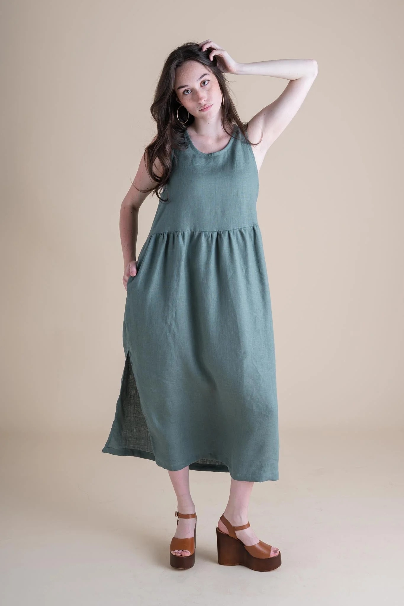 Hawthorn Dress (Updated) in Agave - Image 3