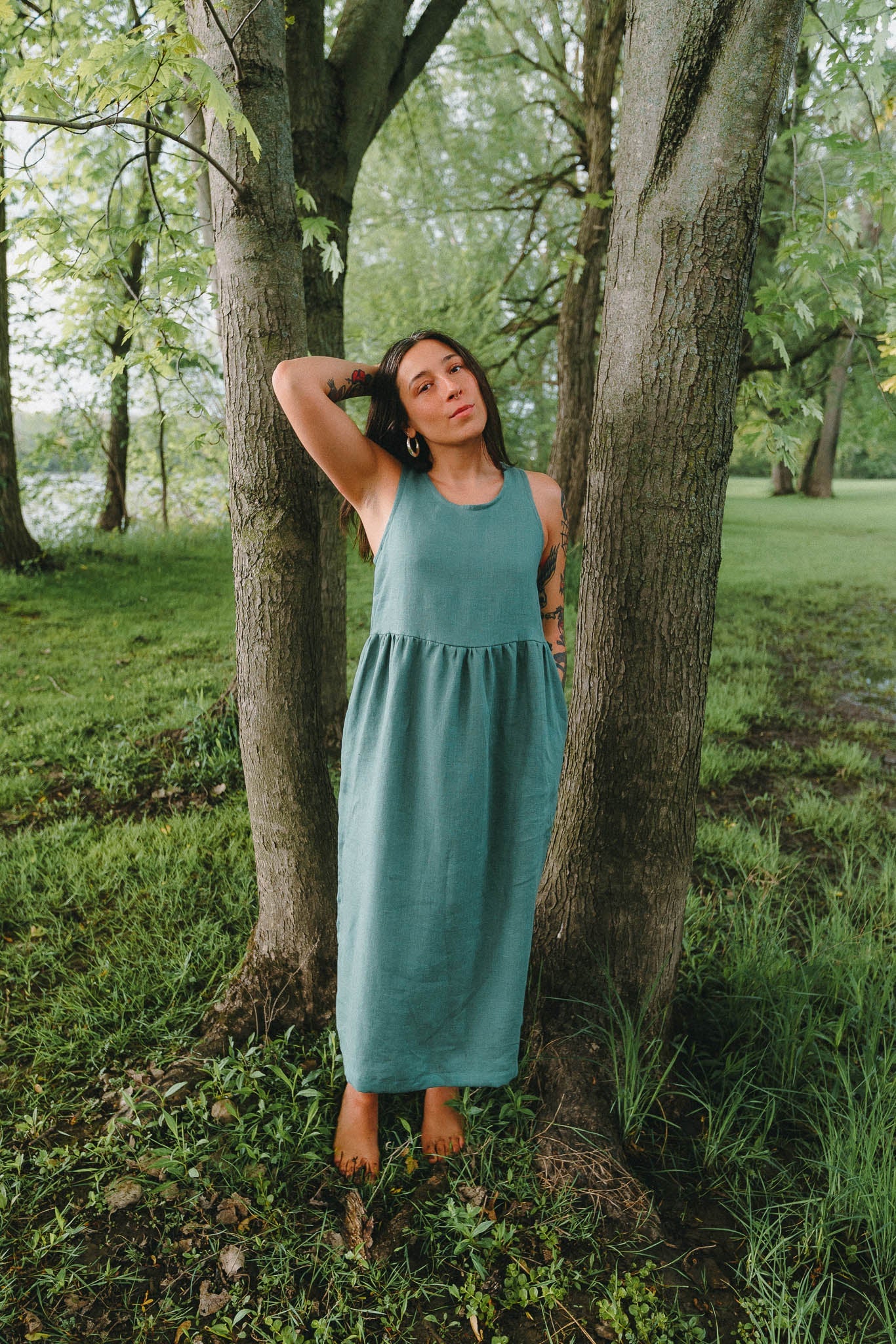 Hawthorn Dress (Updated) in Agave - Image 6