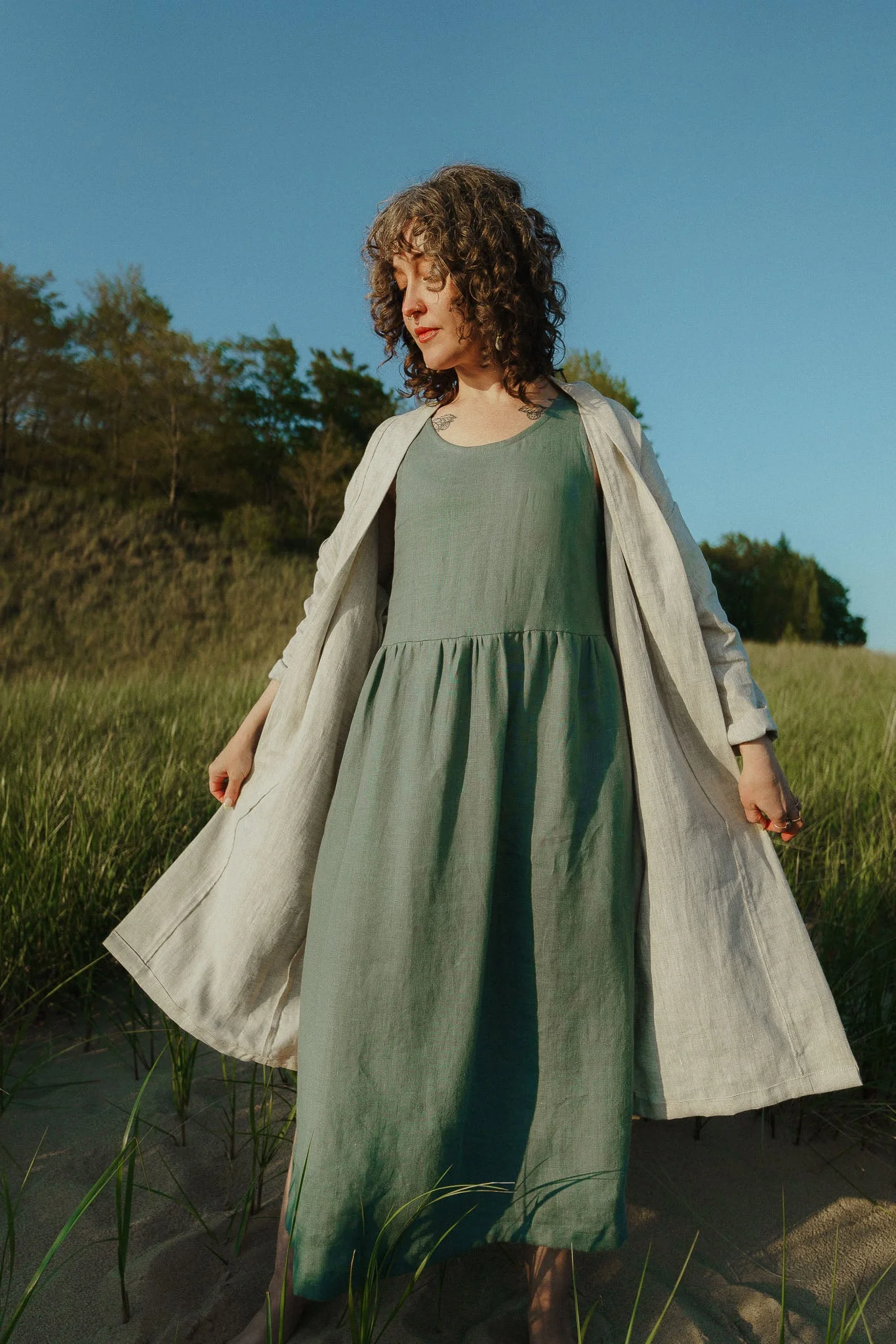 Hawthorn Dress (Updated) in Agave - Image 7