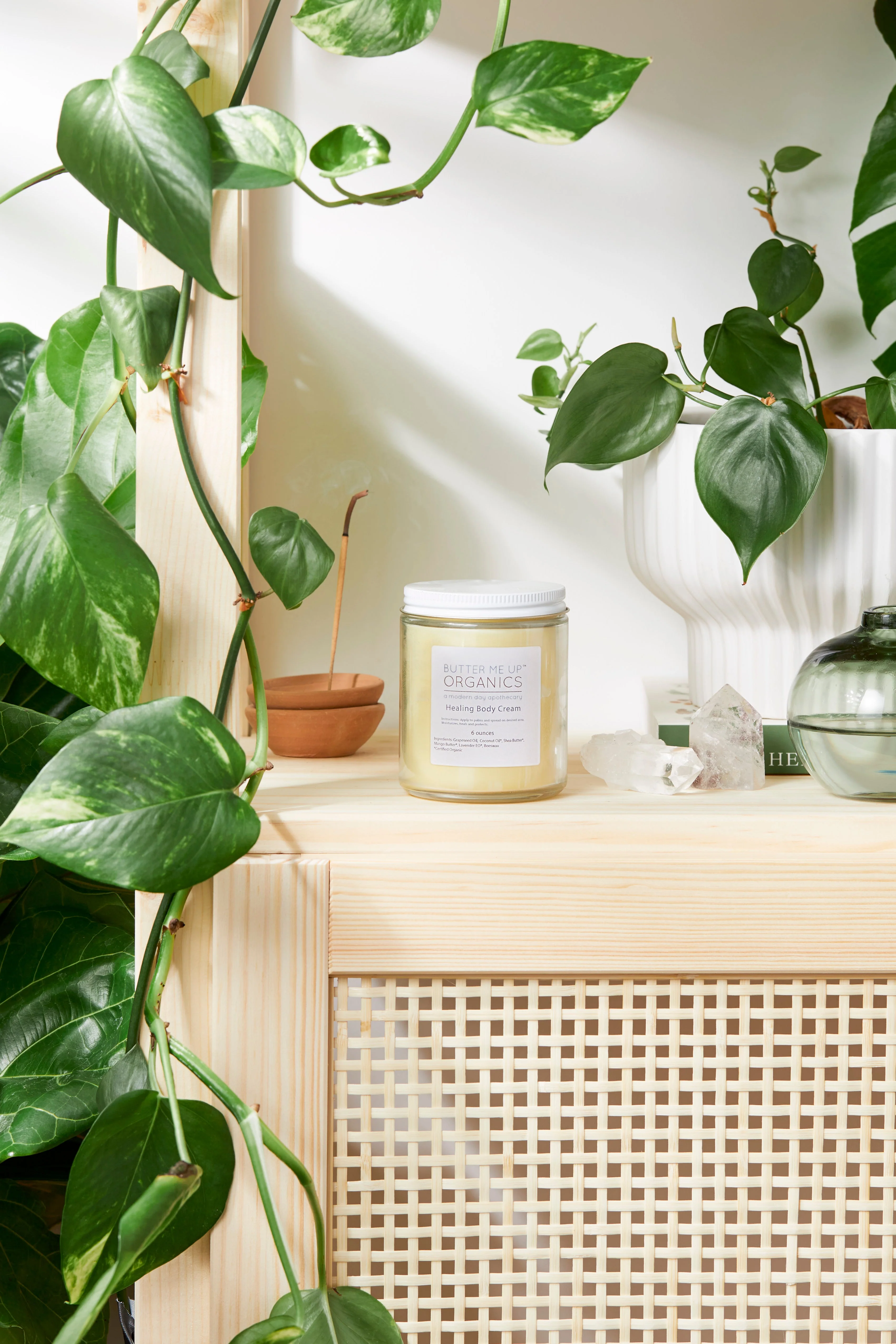 Healing Body Cream / organic body lotion / winter skin / dry skin / deep moisturizer - Image 2
