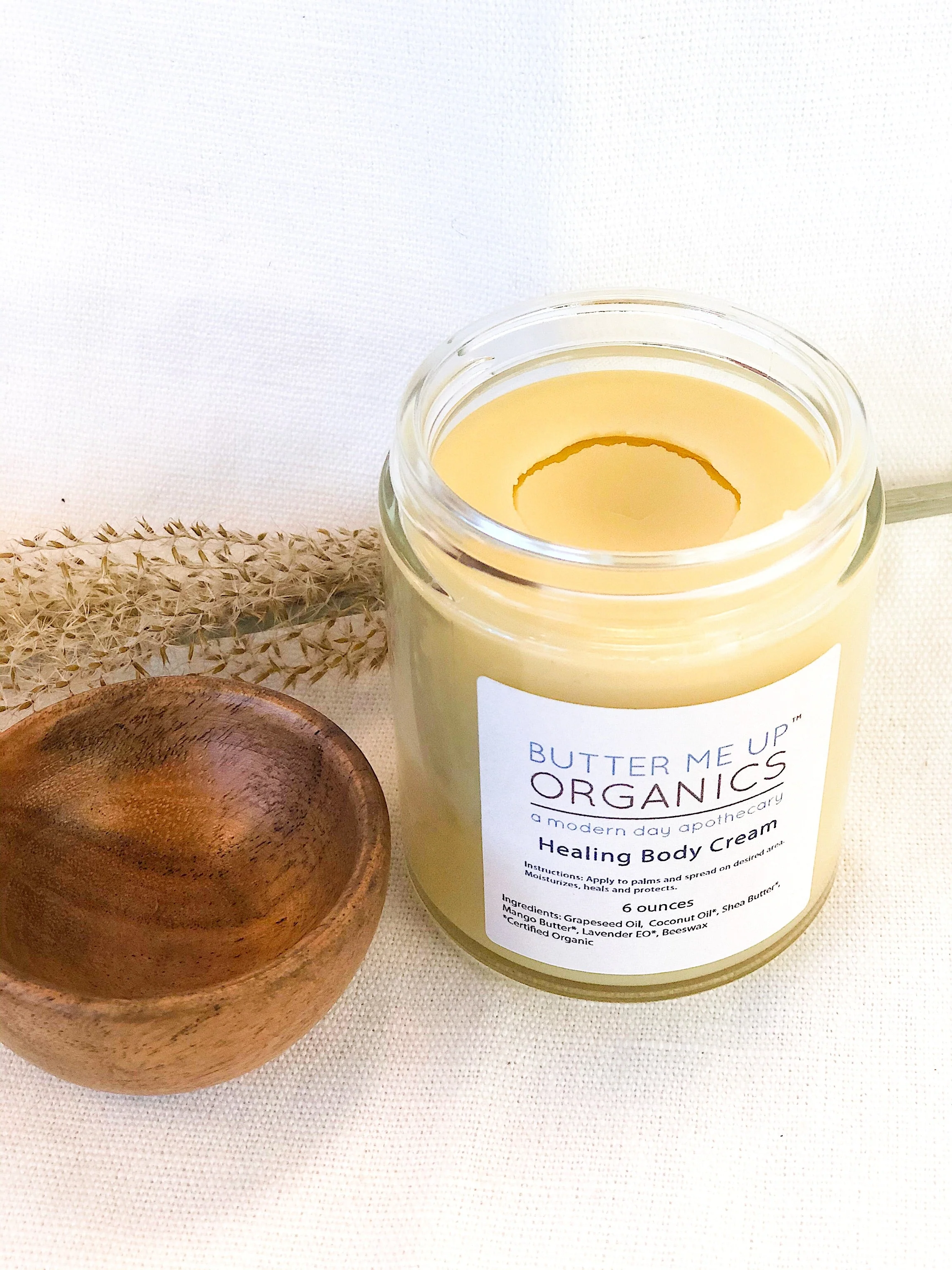 Healing Body Cream / organic body lotion / winter skin / dry skin / deep moisturizer - Image 4