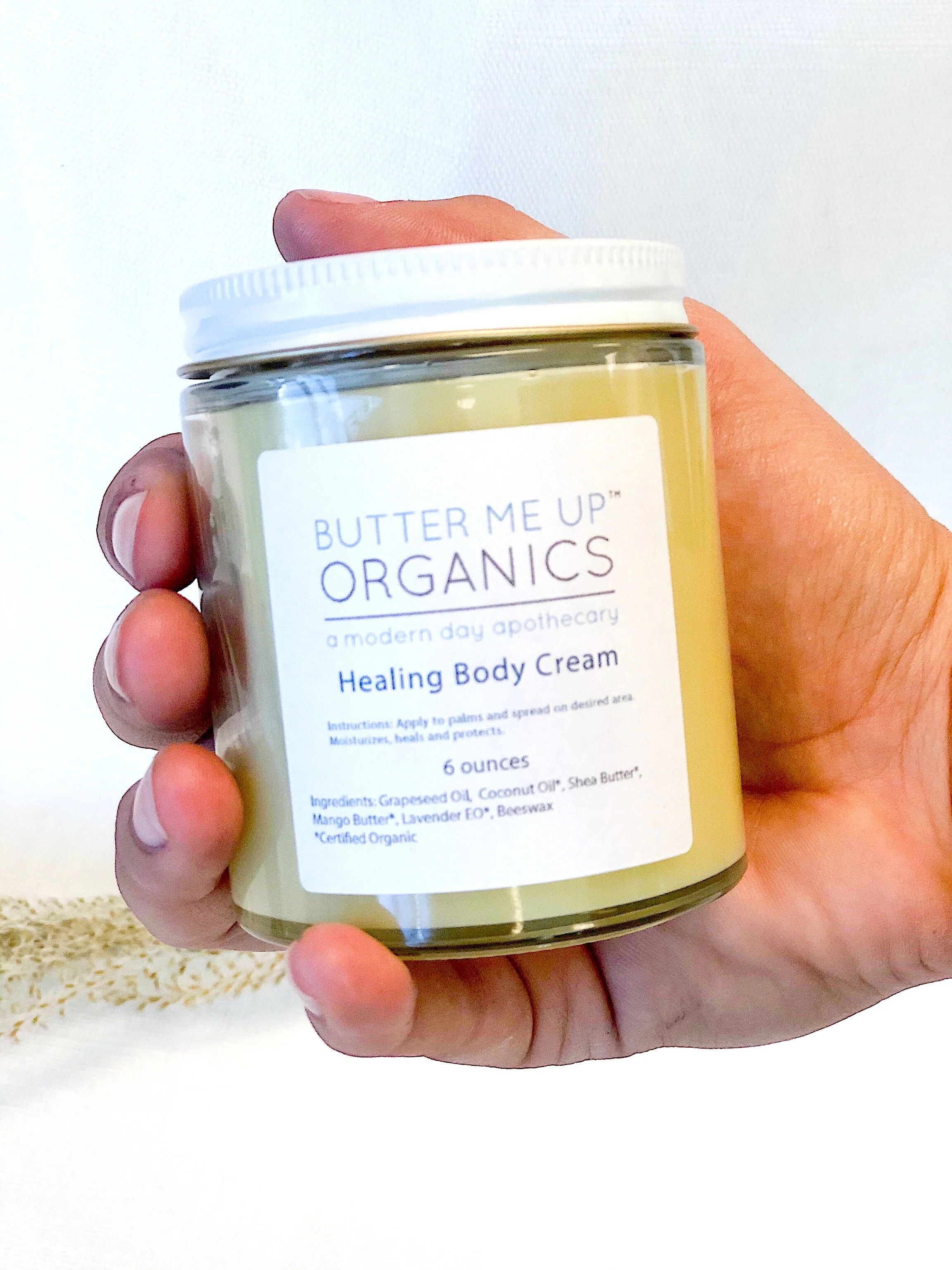 Healing Body Cream / organic body lotion / winter skin / dry skin / deep moisturizer - Image 7
