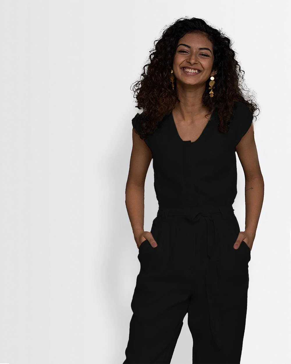 Hemp Noir Jumpsuit - Image 3