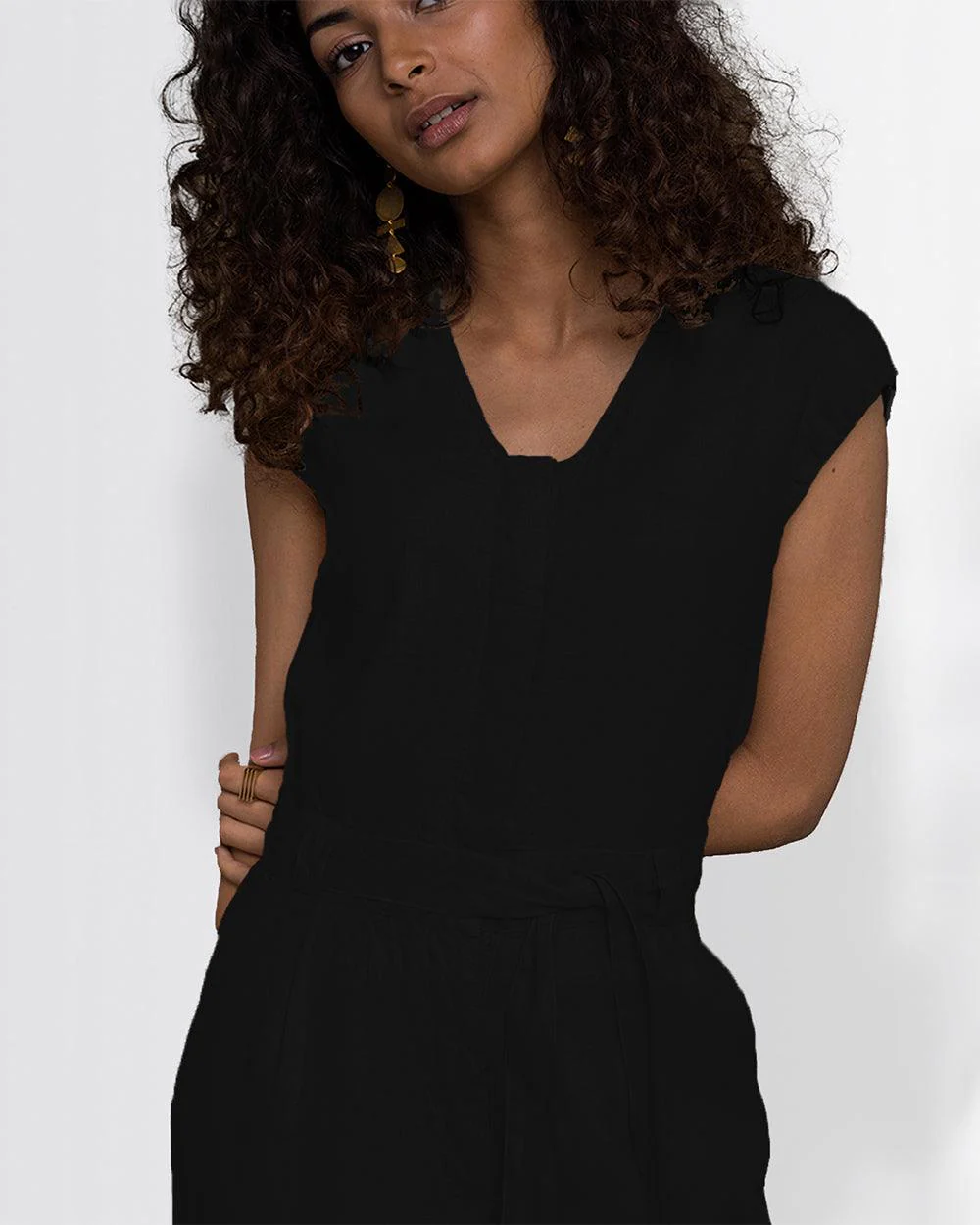Hemp Noir Jumpsuit - Image 5
