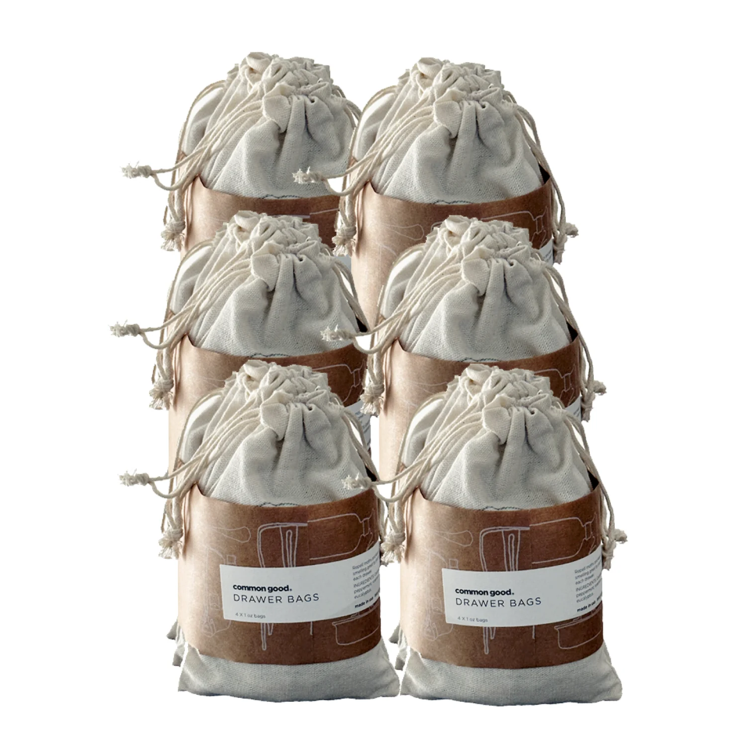 Herbal Drawer Sachet 4-Pack - Image 3