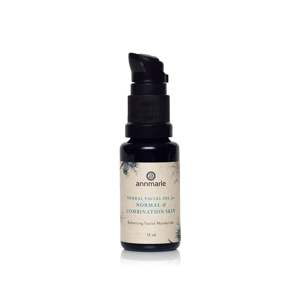 Herbal Facial Oil for Normal & Combination Skin (15ml) - Image 4