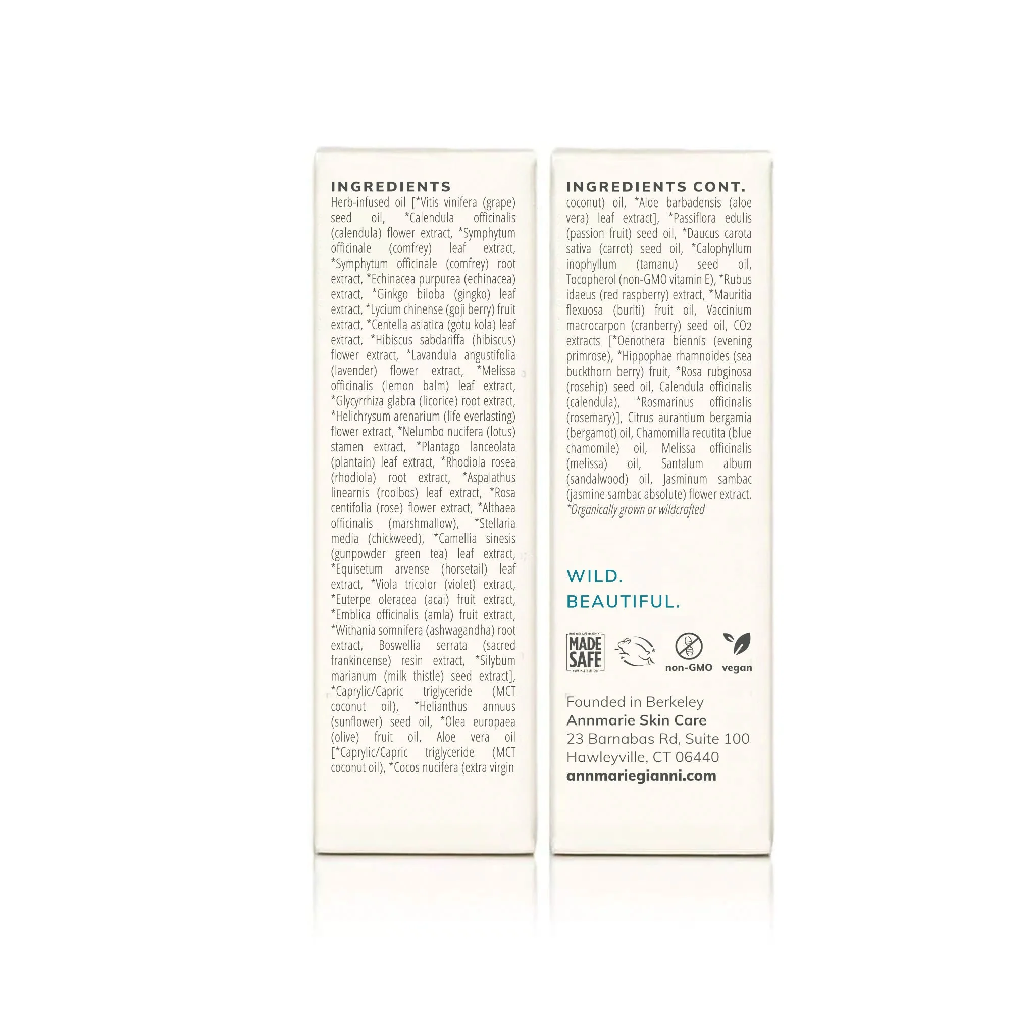 Herbal Facial Oil for Normal & Combination Skin (15ml) - Image 6