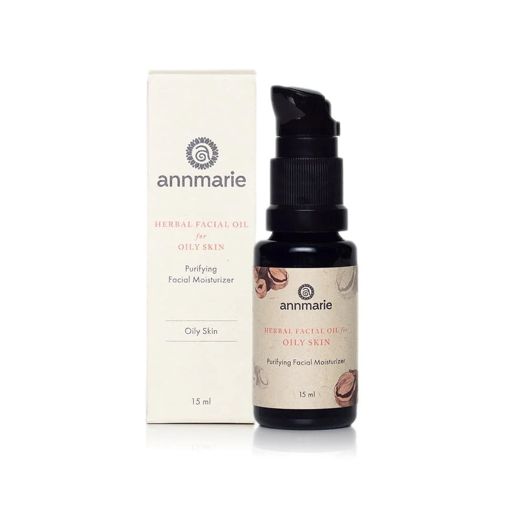 Herbal Facial Oil for Oily Skin (15ml) - Image 4