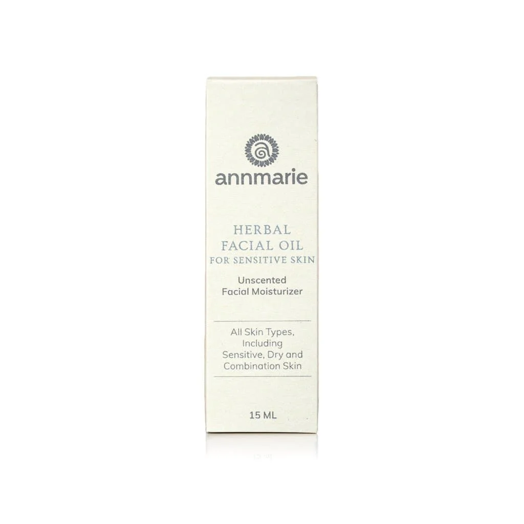 Herbal Facial Oil for Sensitive Skin (15ml) - Image 4