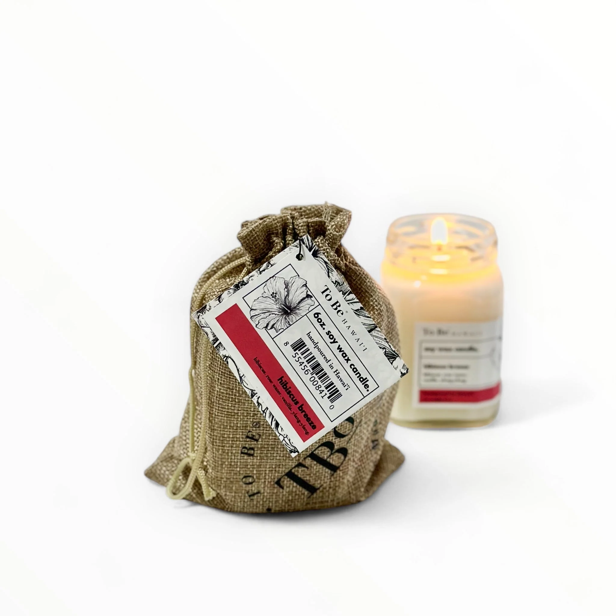 Hibiscus Breeze Soy Wax Candle - Image 2