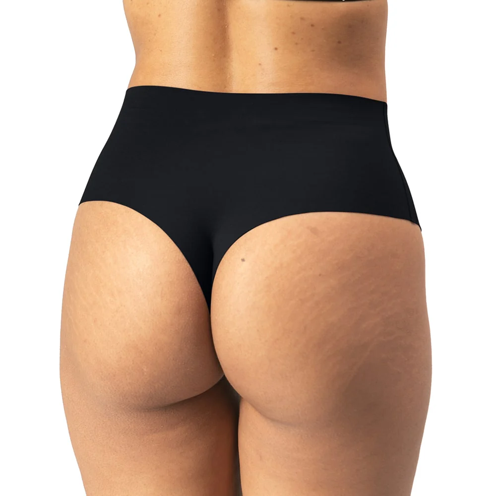 High Rise Thong 3 Pack [Dark Neutrals] - Image 7