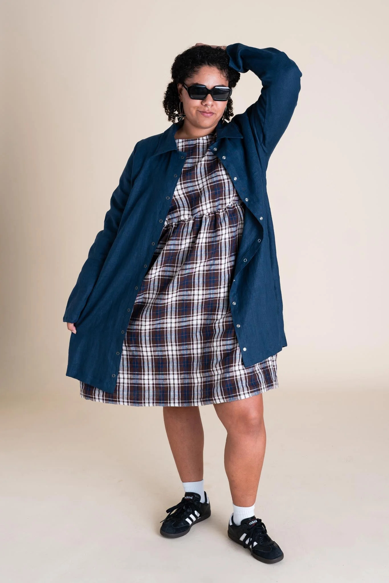 Highland Jacket in Navy - Image 5