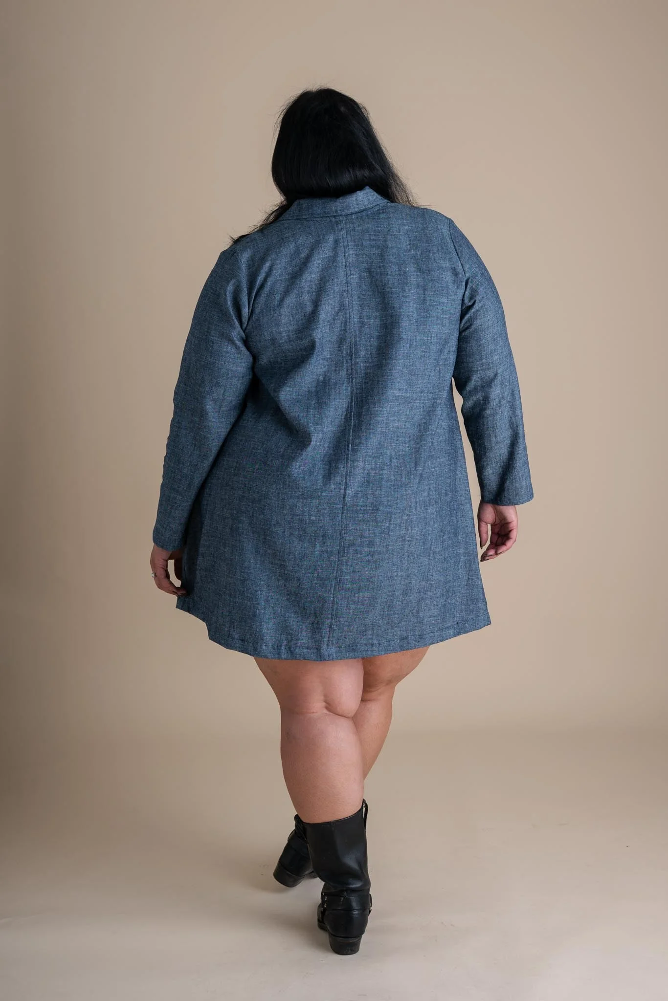 Highland Jacket (Updated) in Indigo Chambray - Image 5