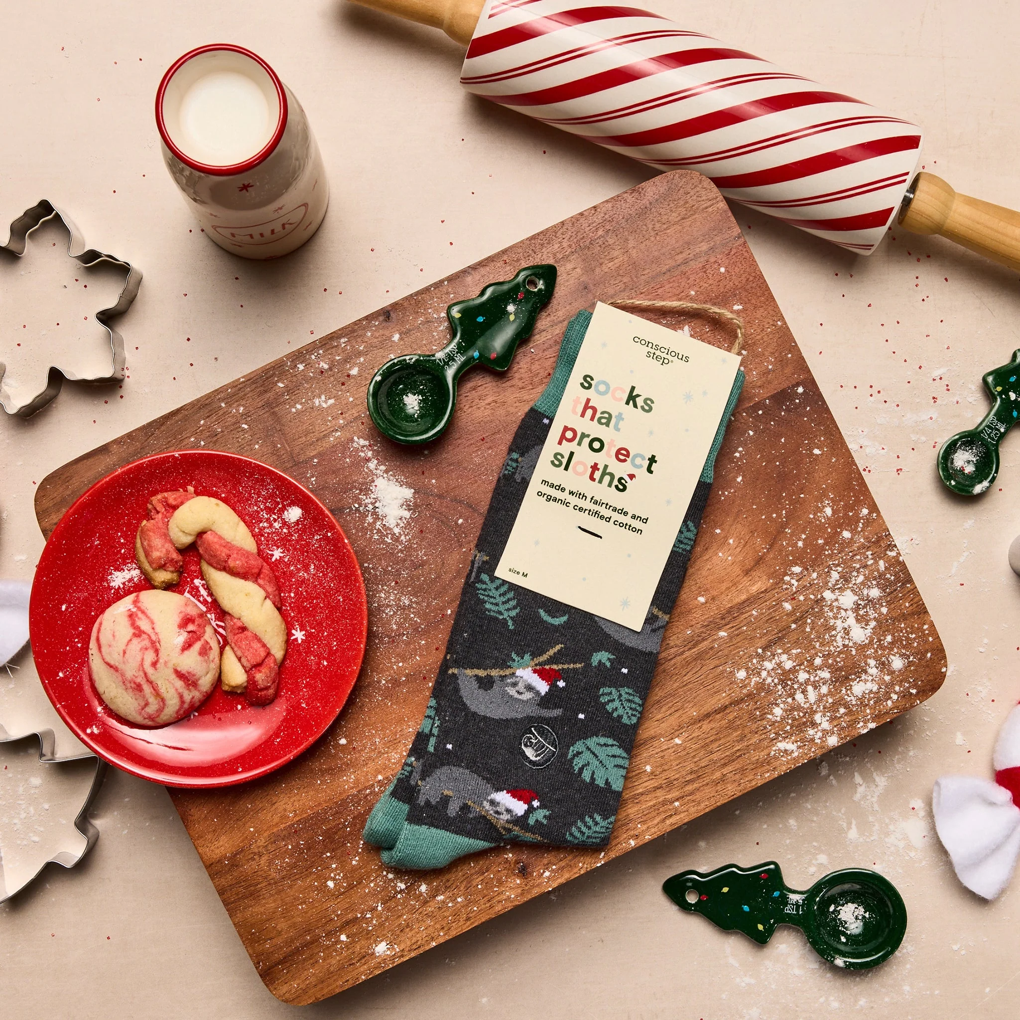 Holiday Socks that Protect Sloths - Image 3