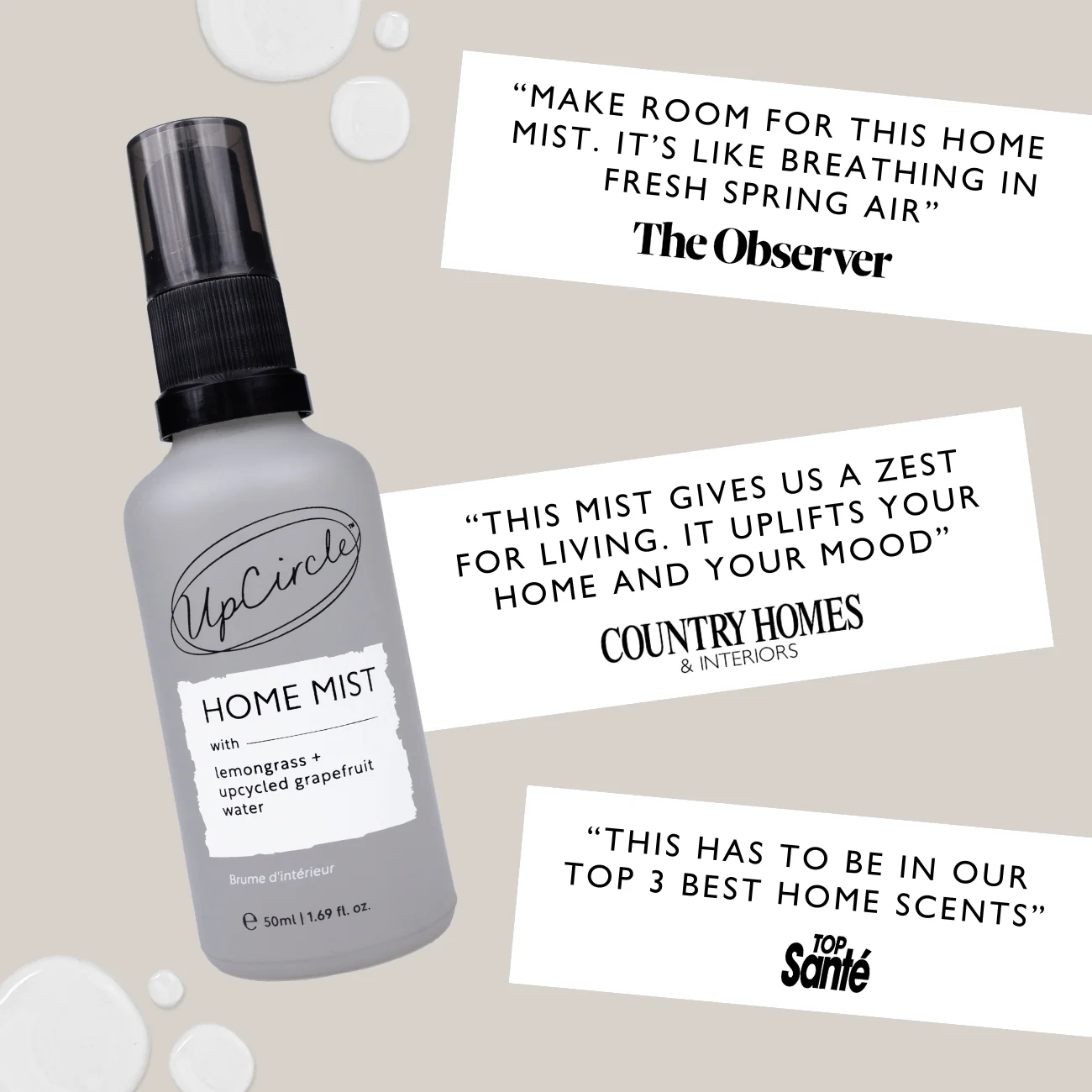 Home Mist with Lemongrass + Grapefruit - Image 3