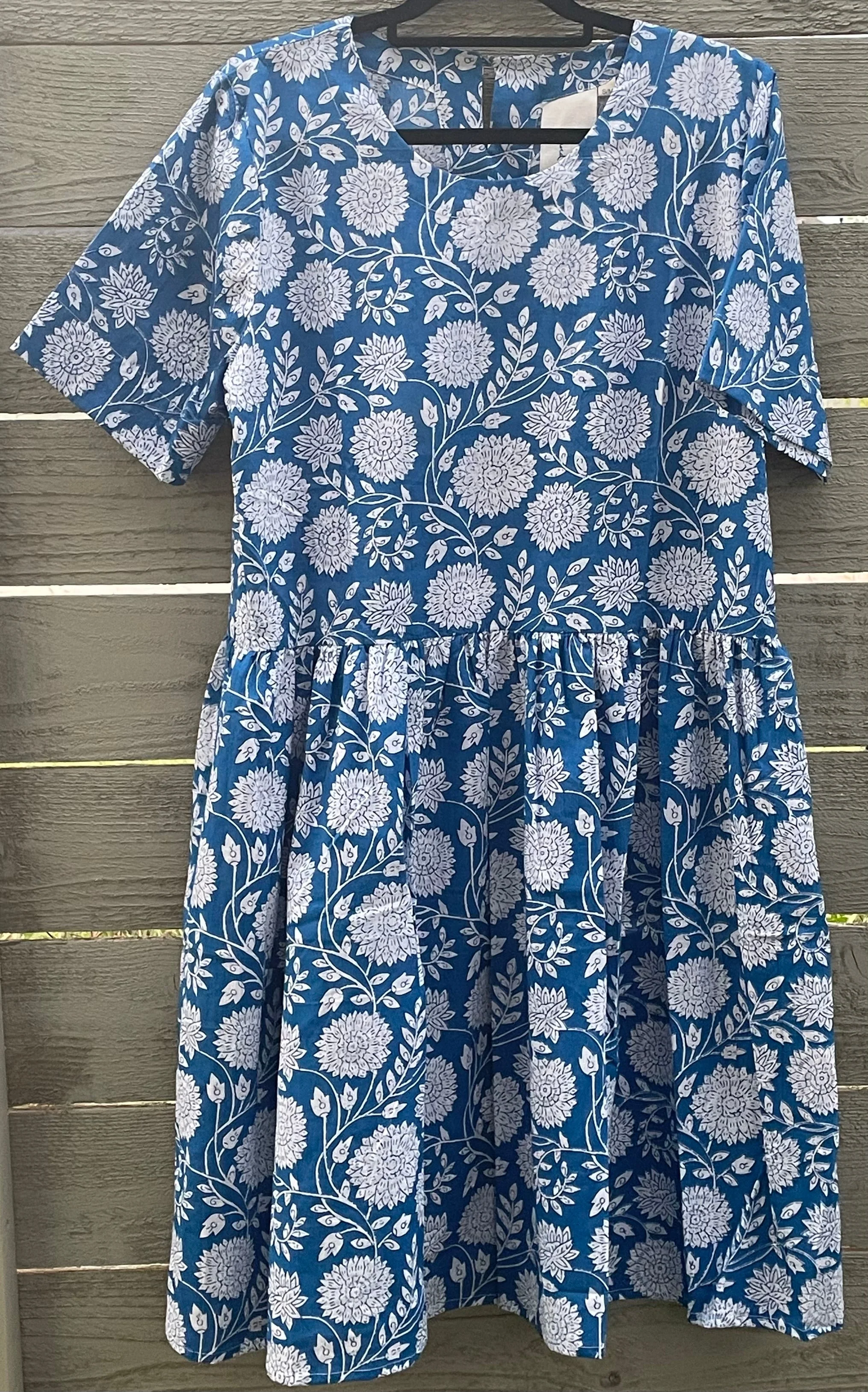 Hudson Dress - Hydrangea Beauty Cobalt - Image 3