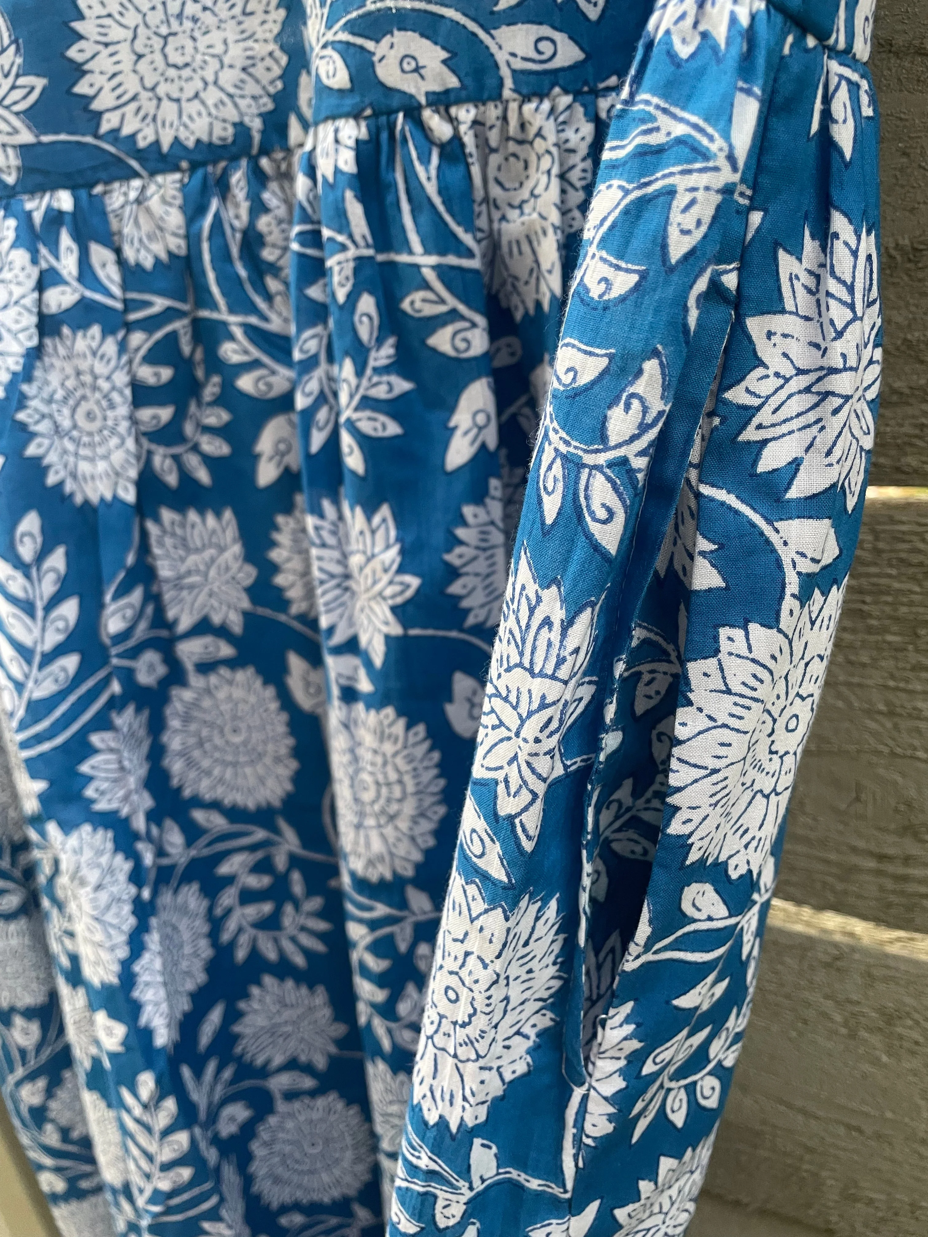 Hudson Dress - Hydrangea Beauty Cobalt - Image 7