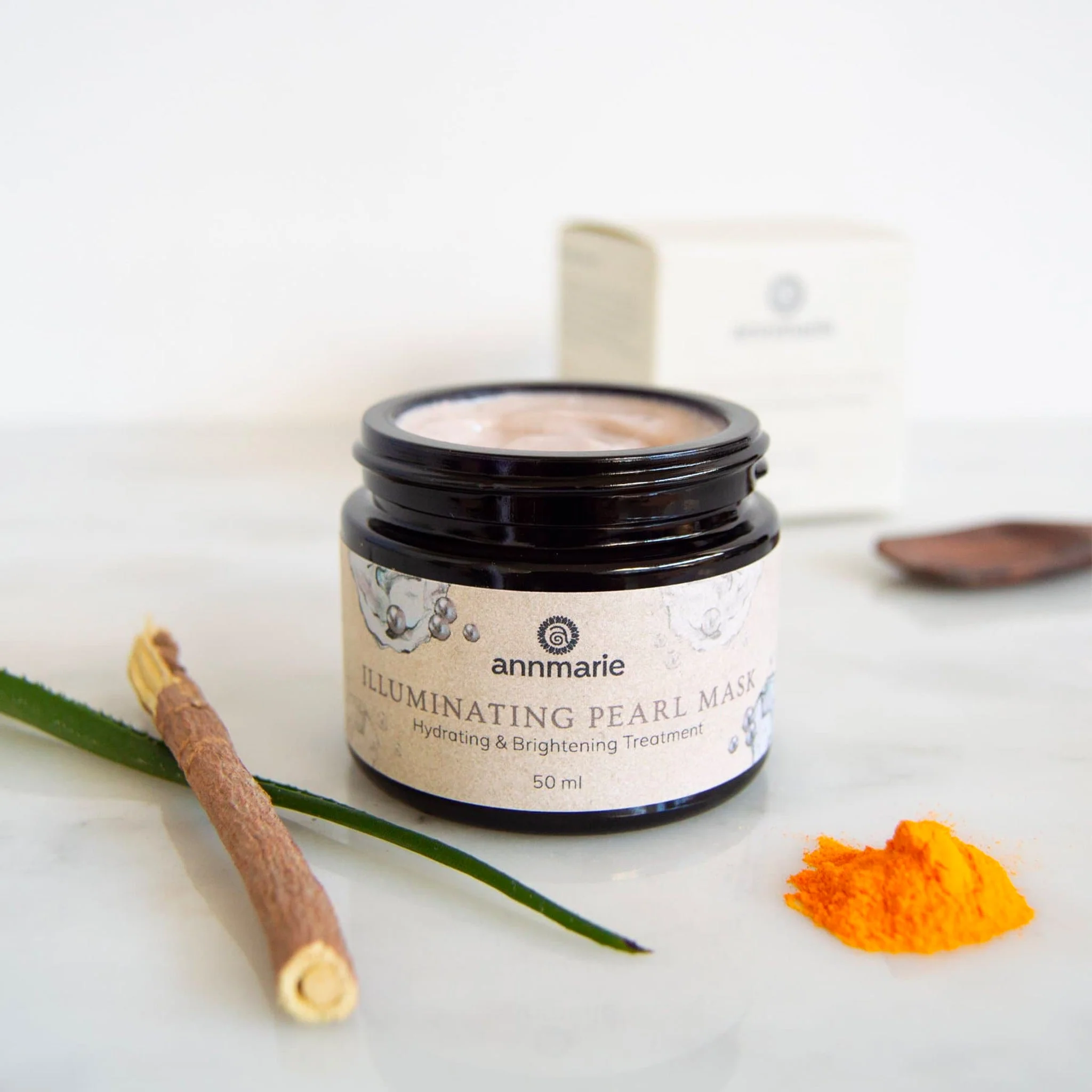 Illuminating Pearl Mask - Hydrating & Brightening Treatment (50ml) - Image 7