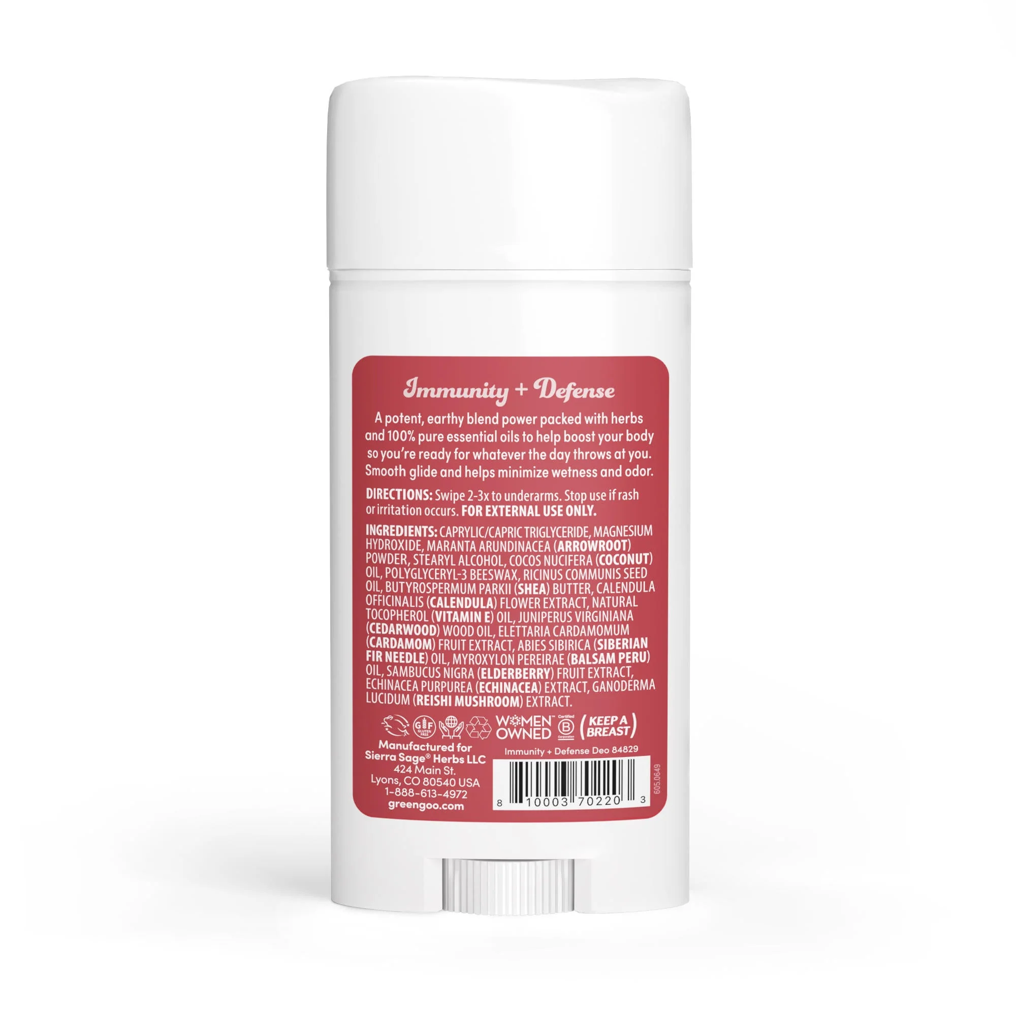 Immunity + Defense Herbal Deodorant - Image 5